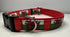 Welsh dragon handcrafted dog collar