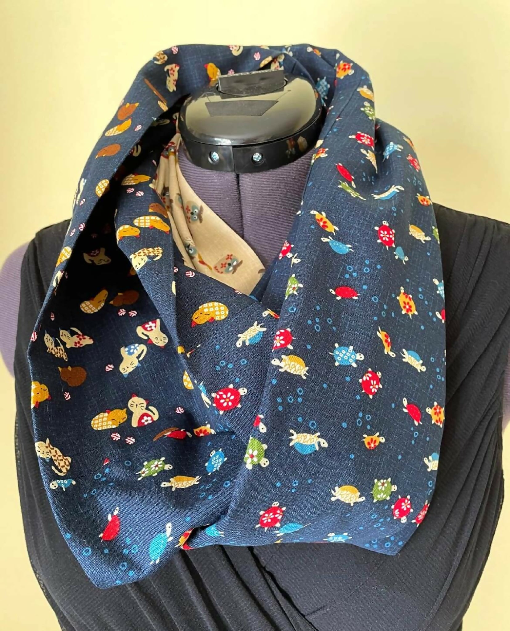 Infinity Scarf - Cute Japanese Animals