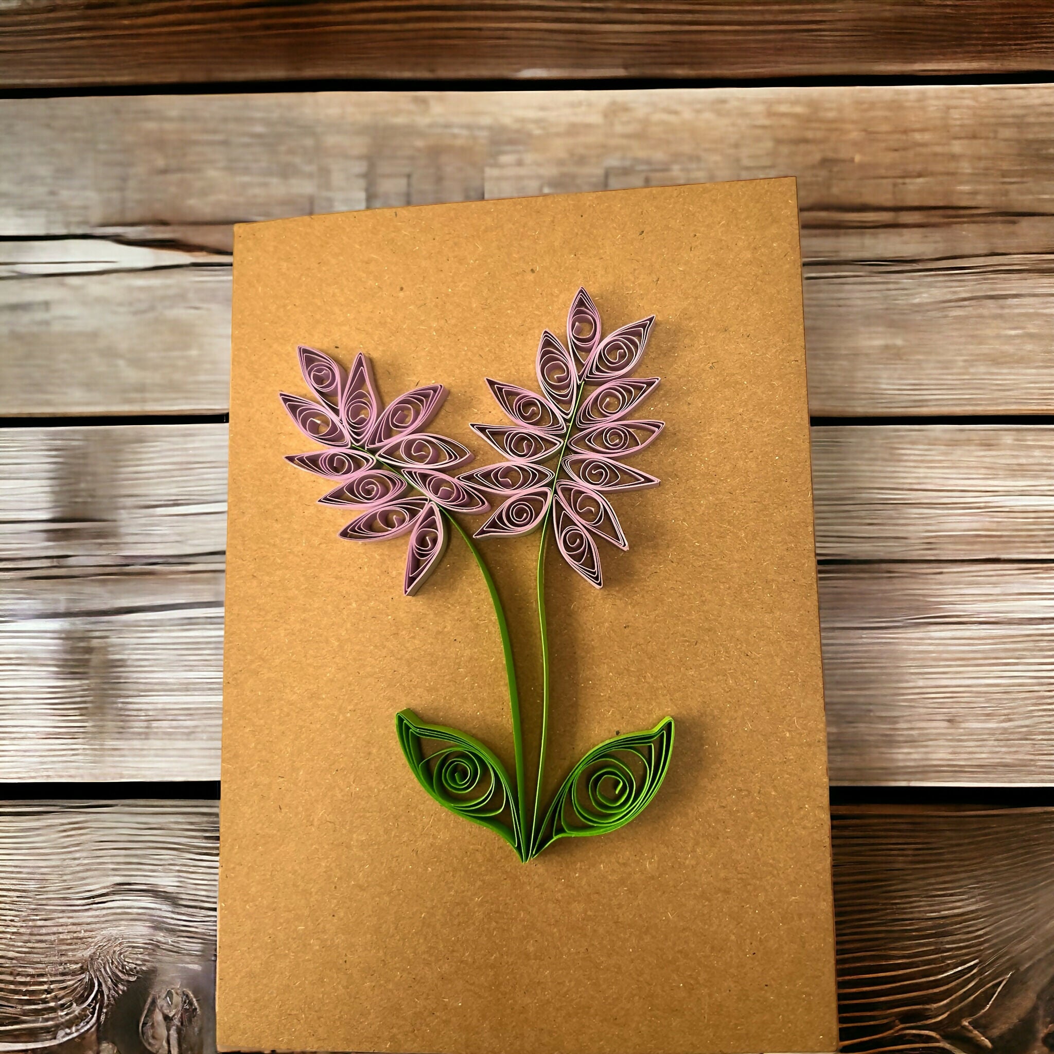 Lavender card