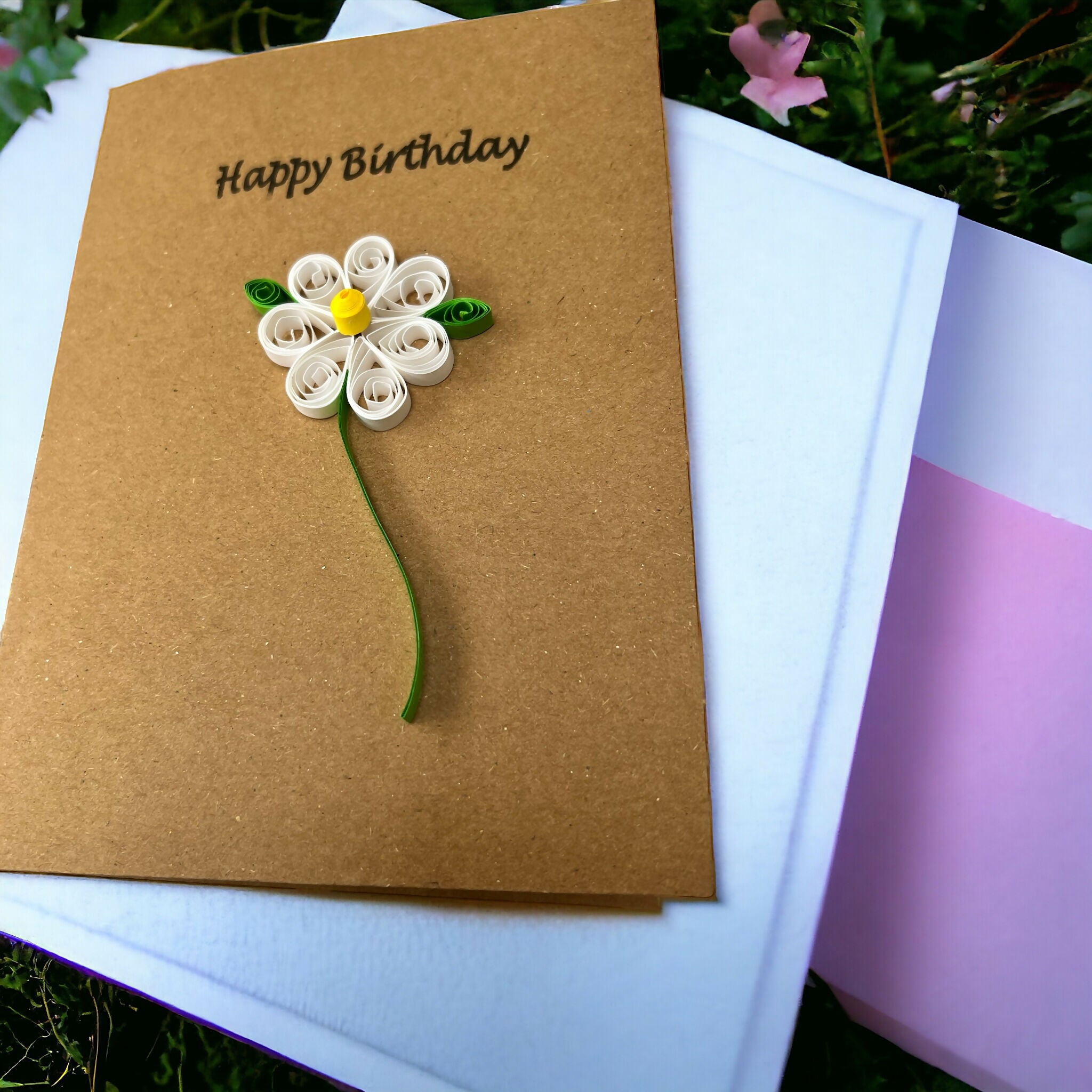 Happy birthday daisy card