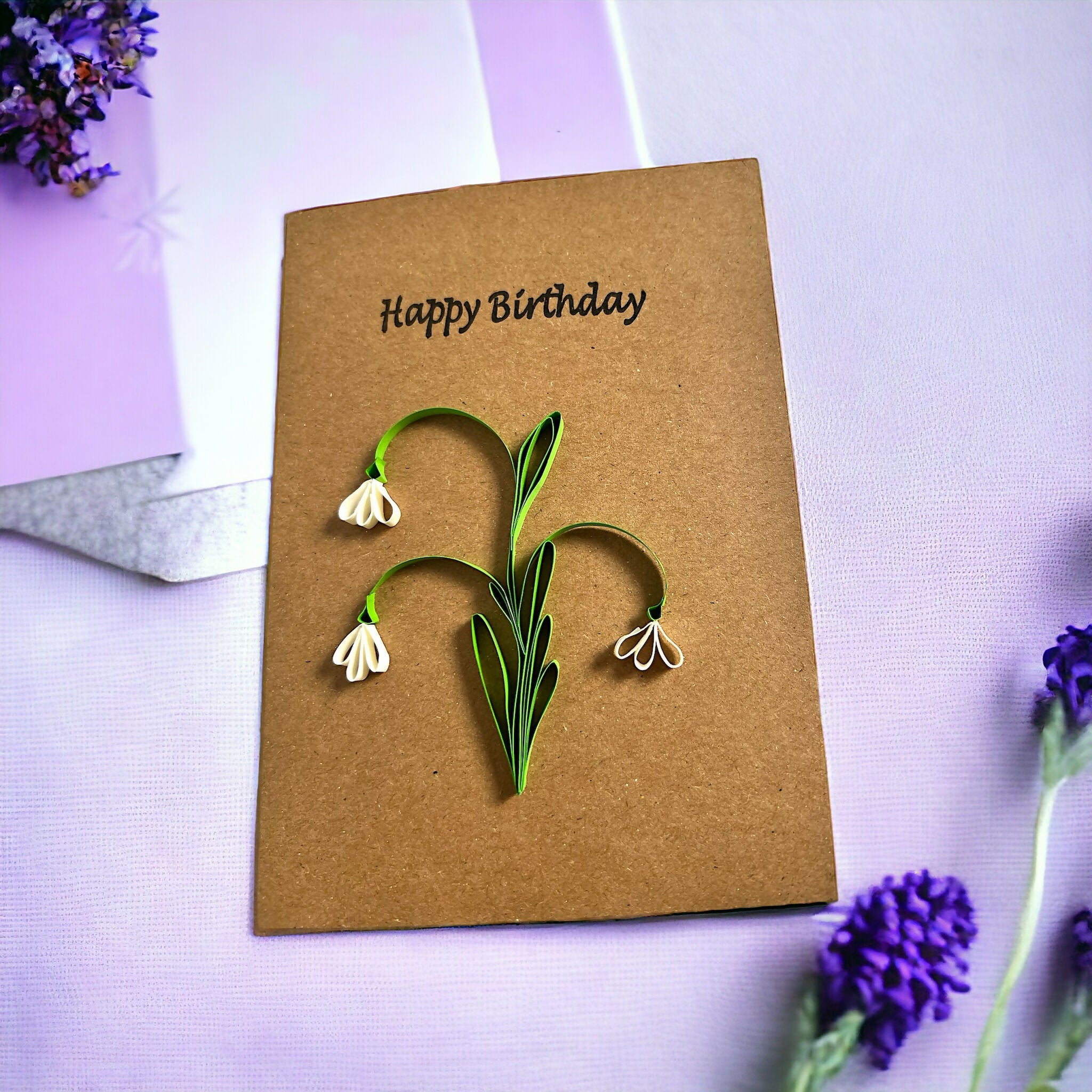 Snowdrop card