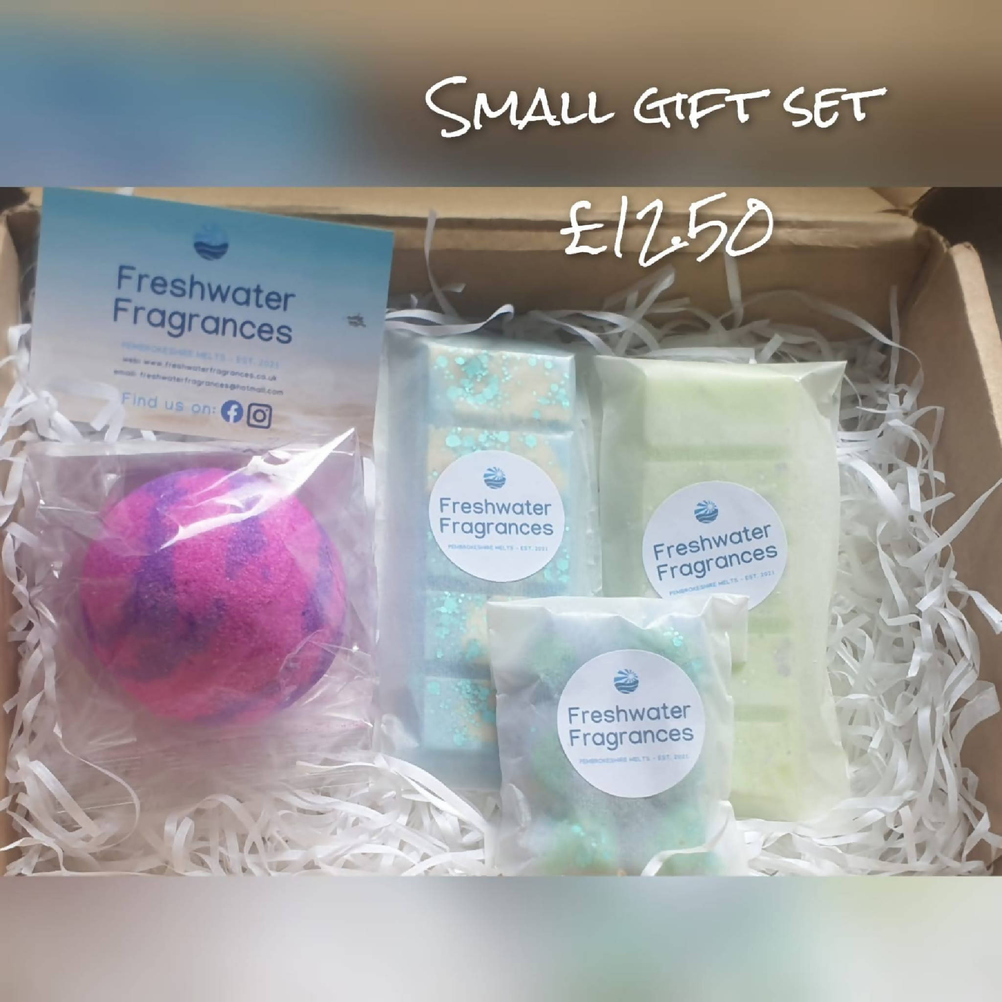 Wax Melts and Bath bomb set