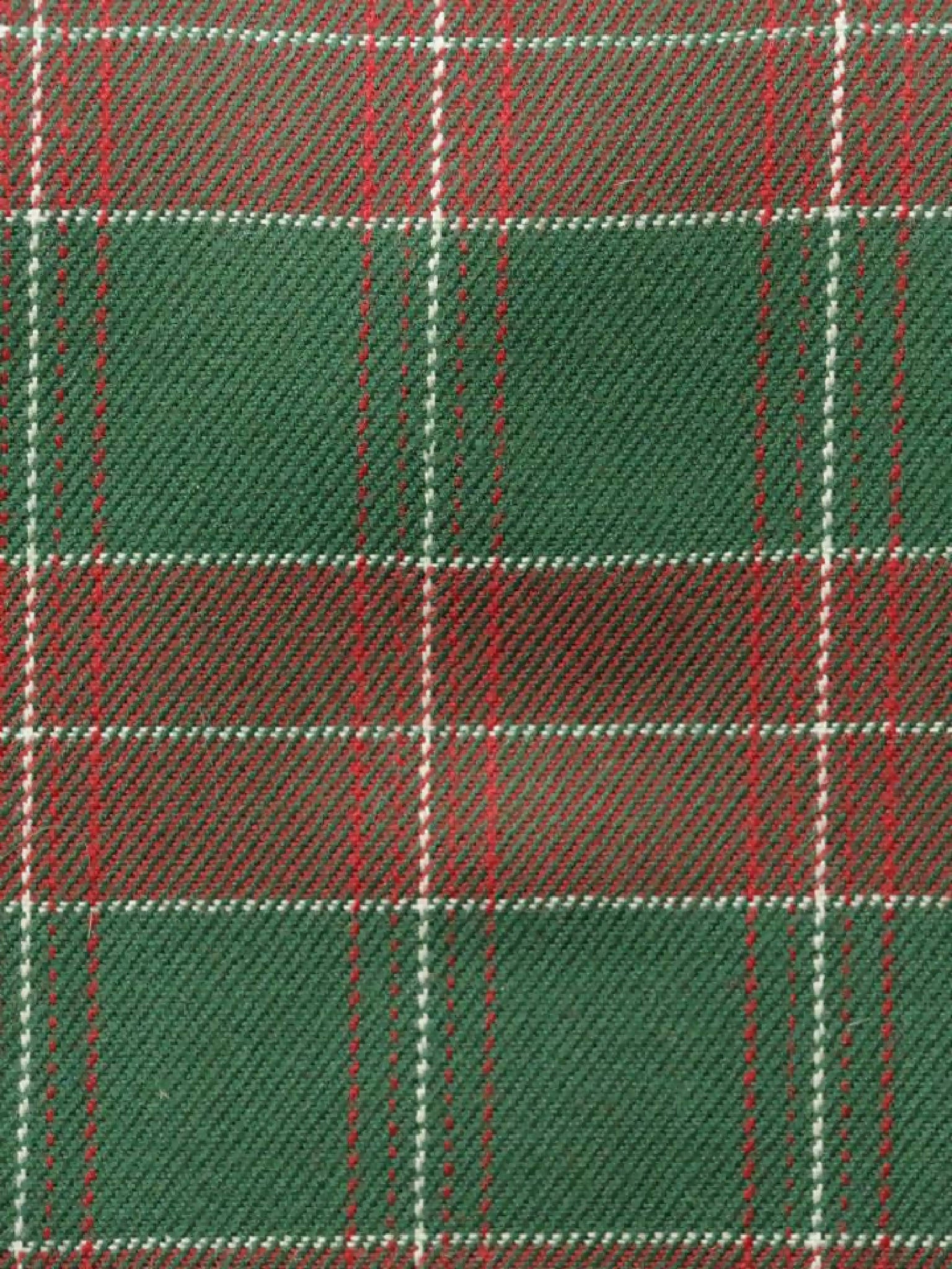 Welsh Tartan Christmas Stocking Decoration