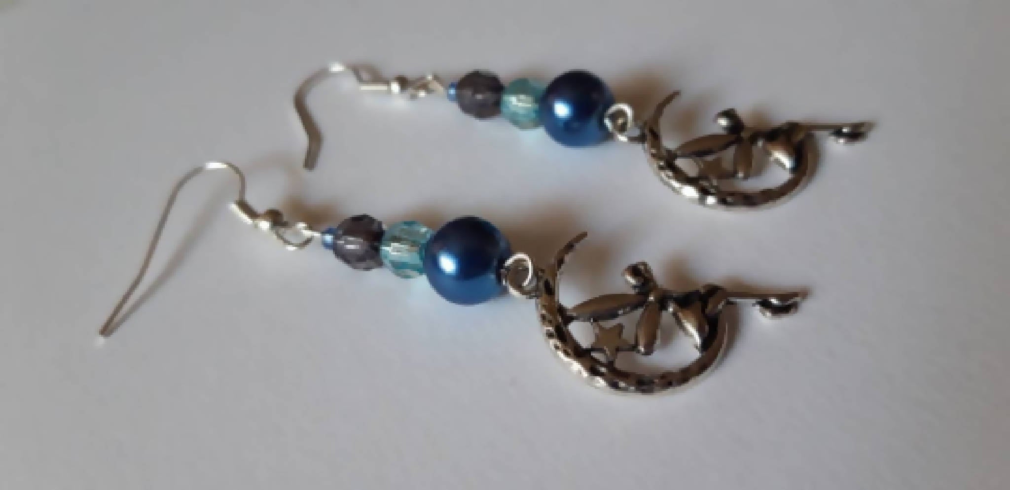 Blue Fairy Earrings