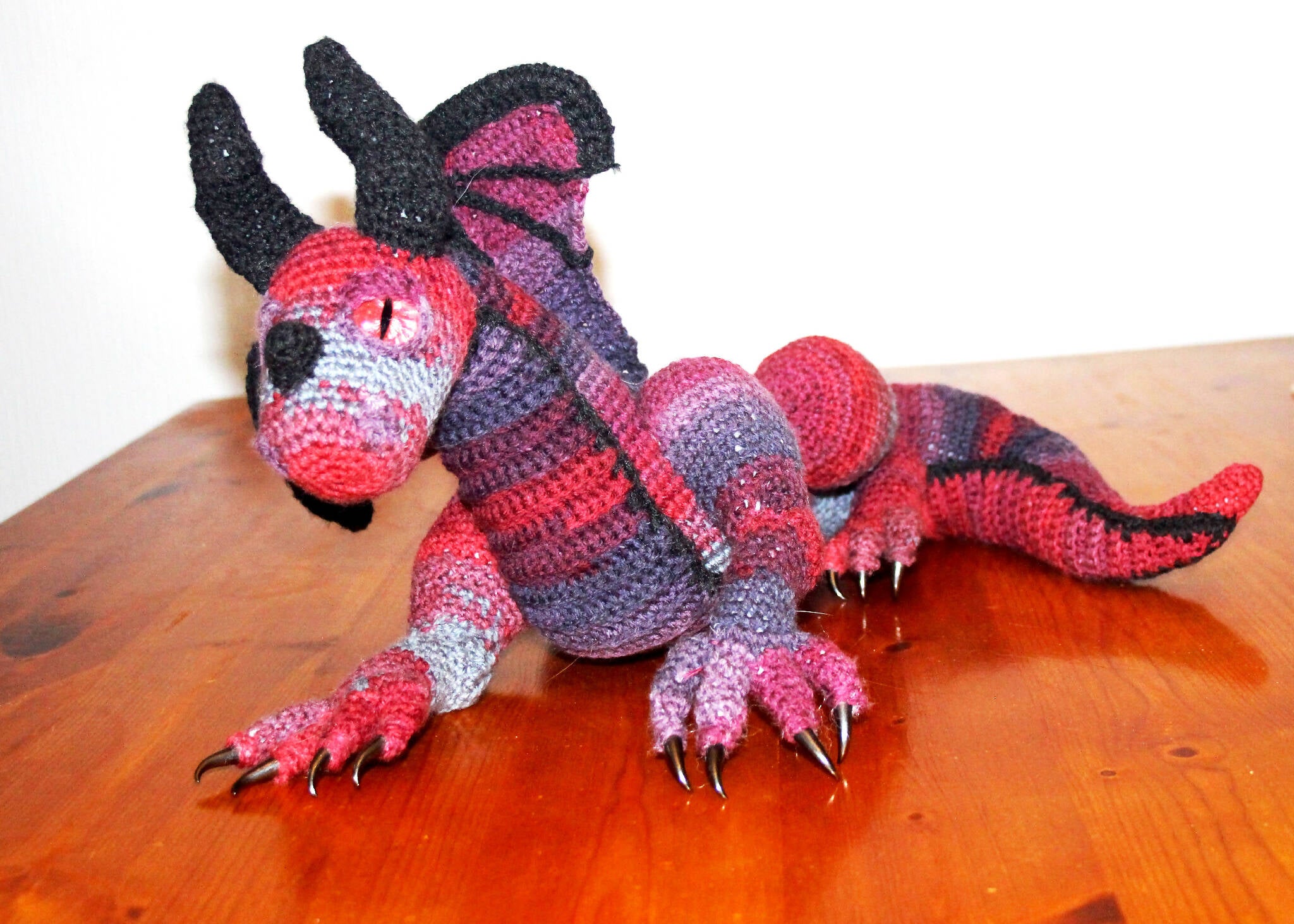 Wesh Dragon hand crocheted (901)