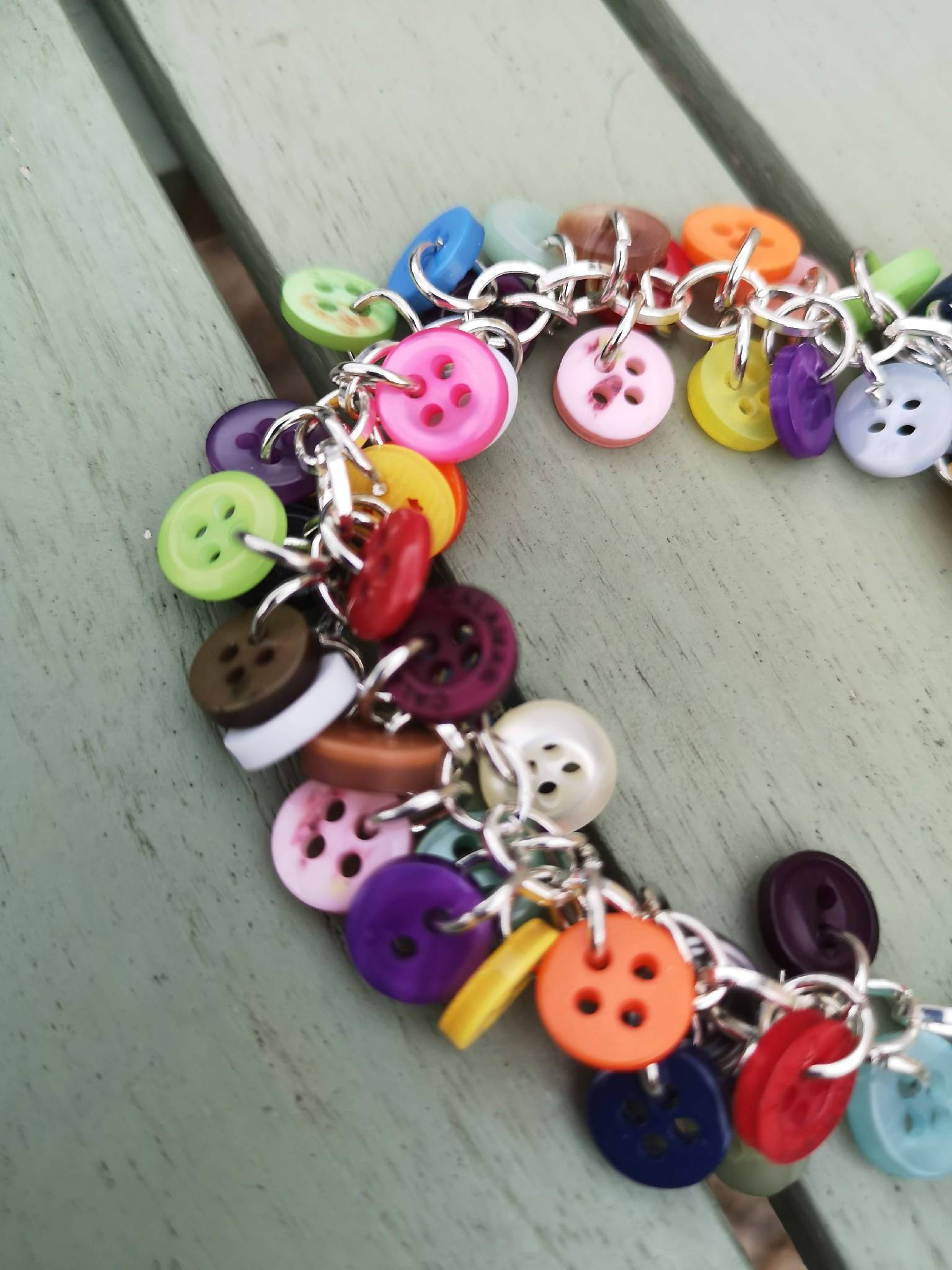 Button Bracelet (Multi Colour Small)