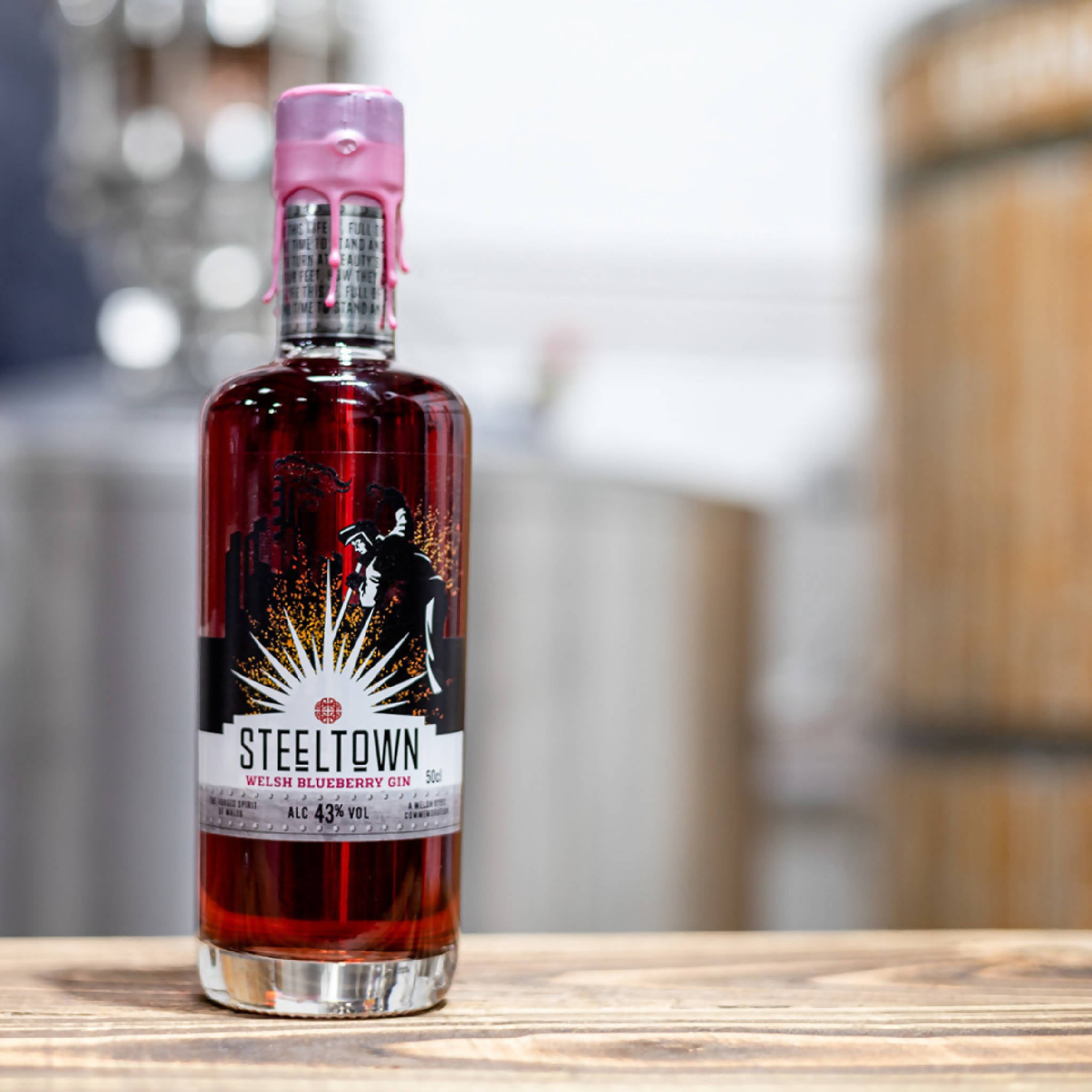 Steeltown Blueberry Welsh Gin