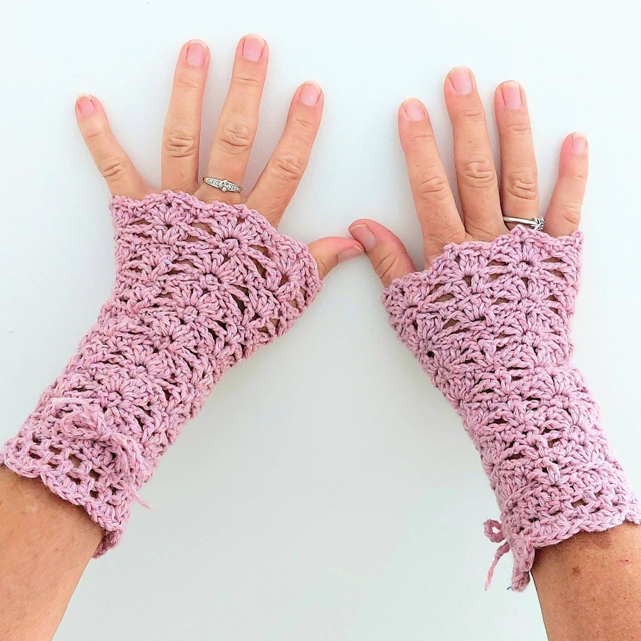 Long Arm Warmers Crochet