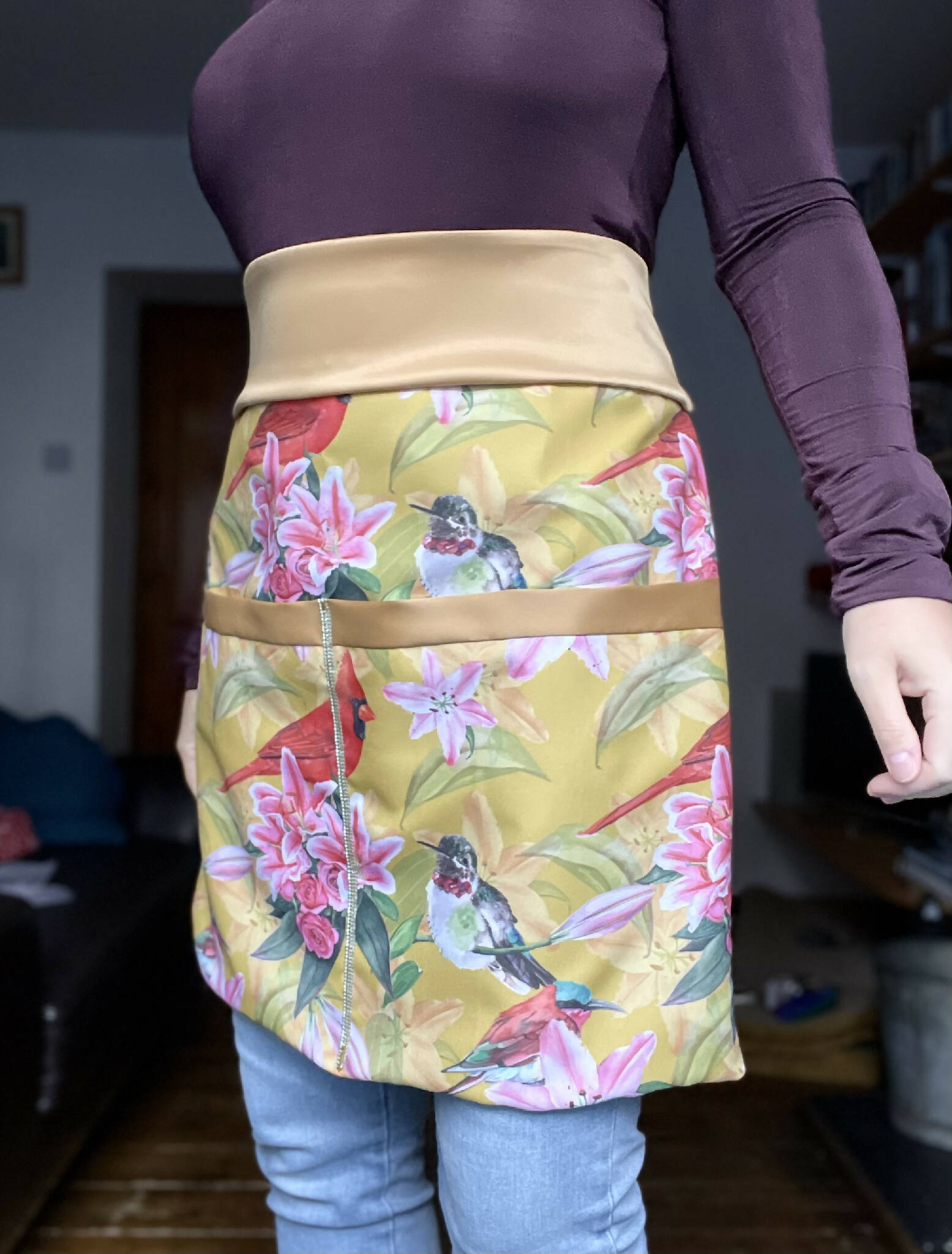 Floral Waterproof Apron Baking/Gardening