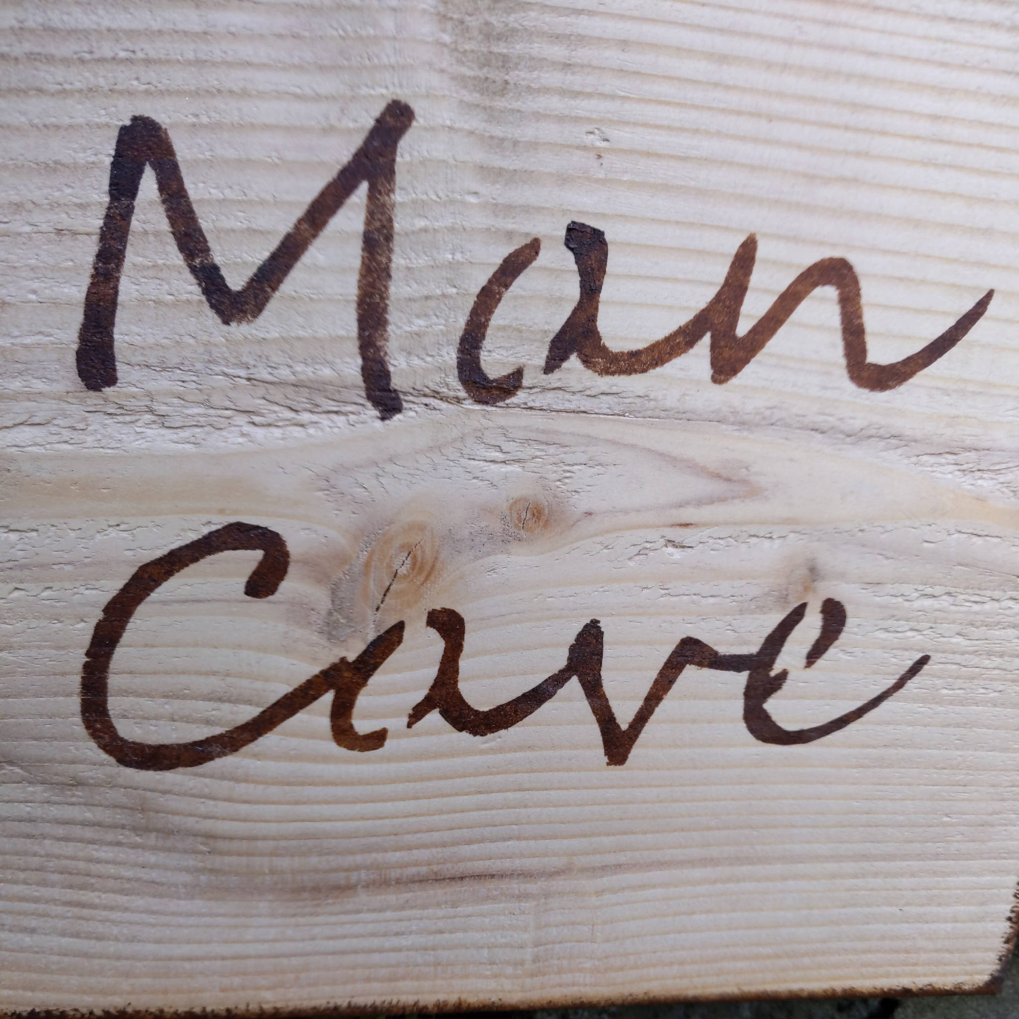 Man Cave Sign