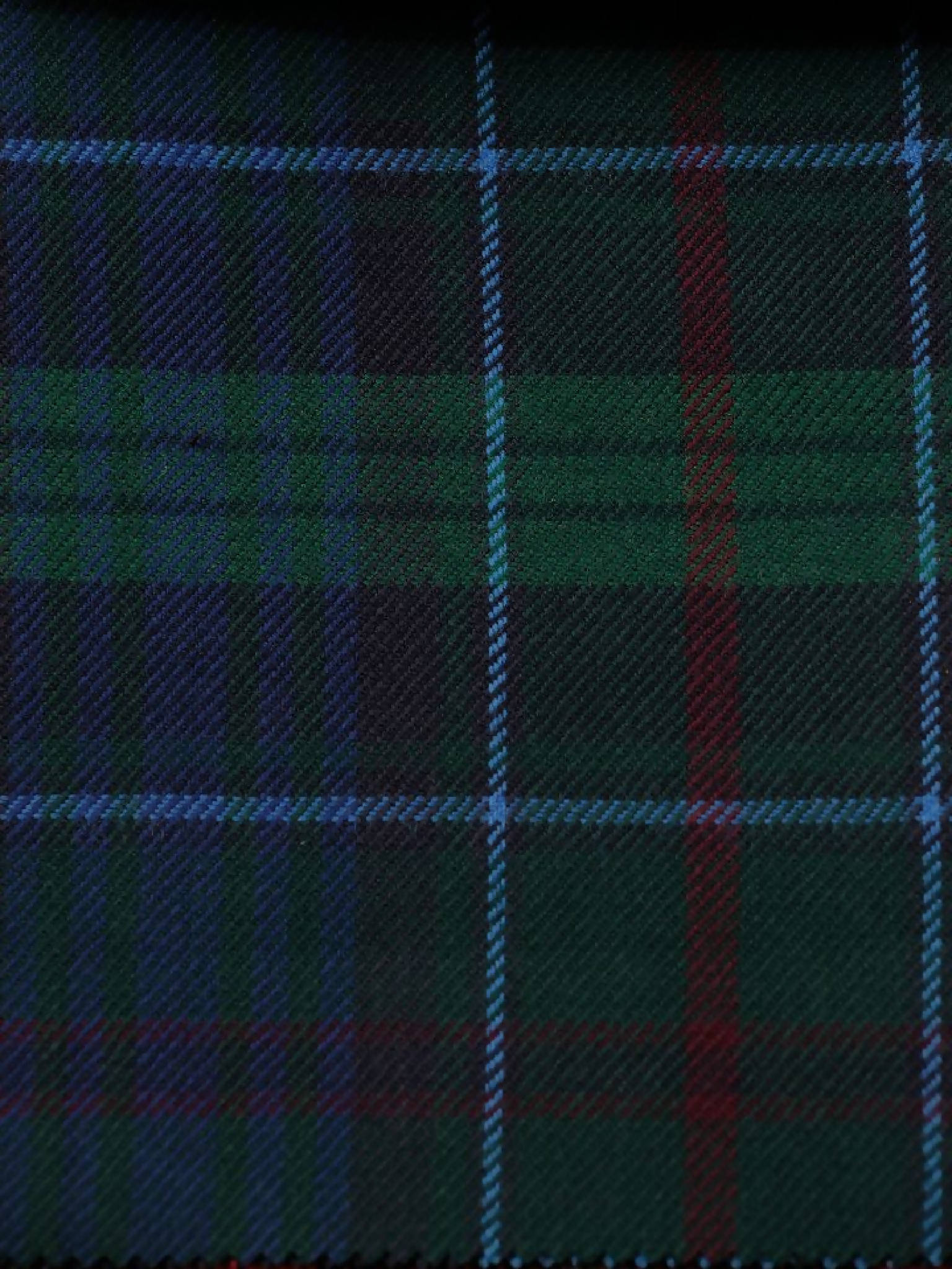 Welsh Tartan Christmas Stocking Decoration