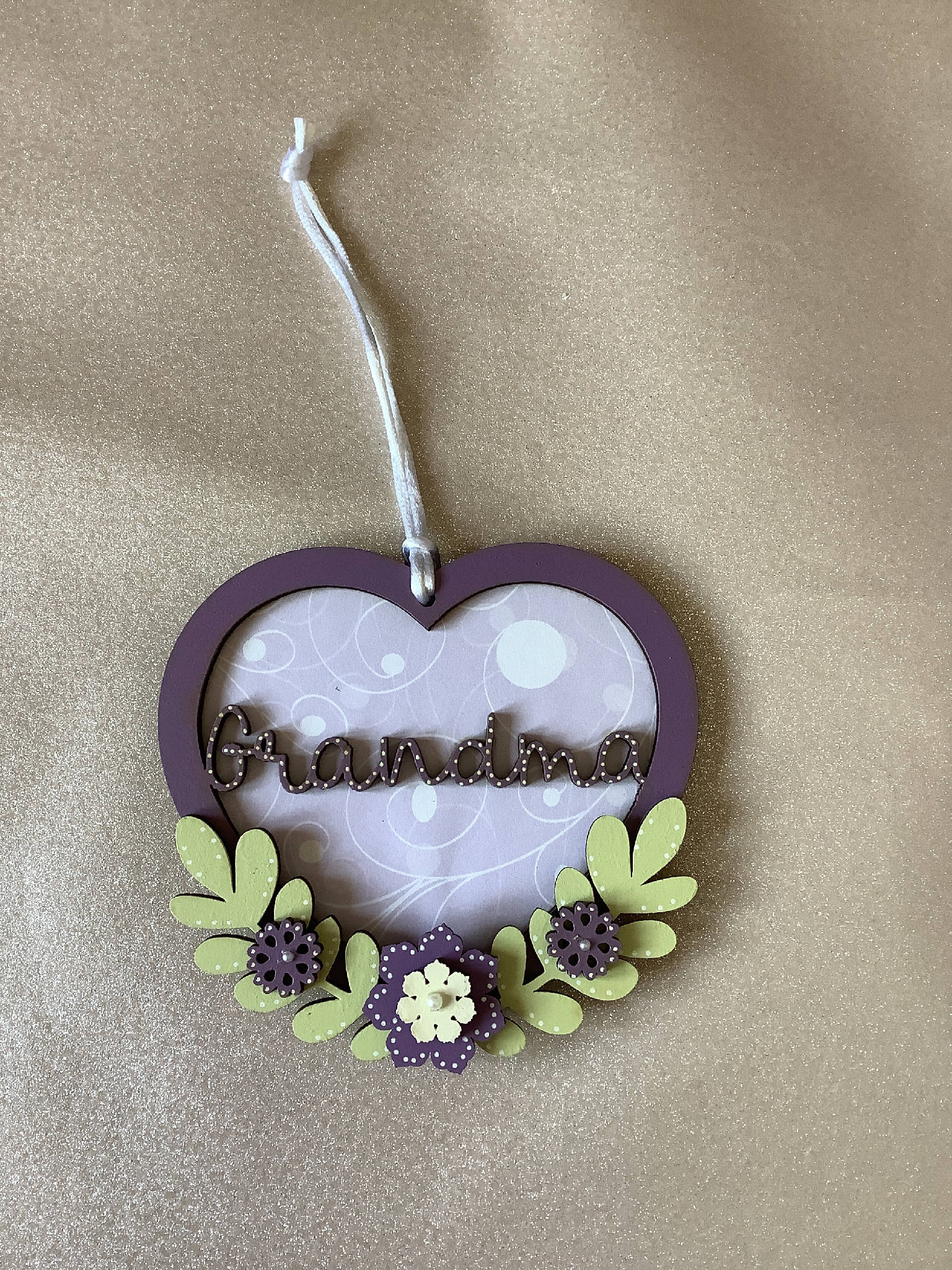 Grandma Hanging Heart