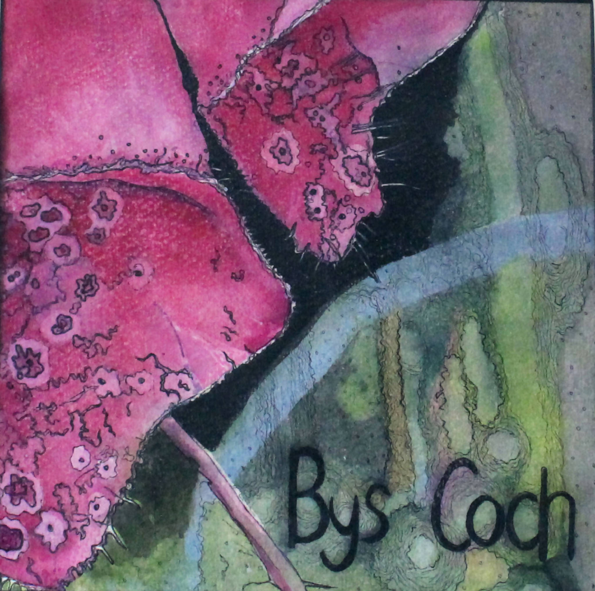 Original Artwork 'Bys Coch'