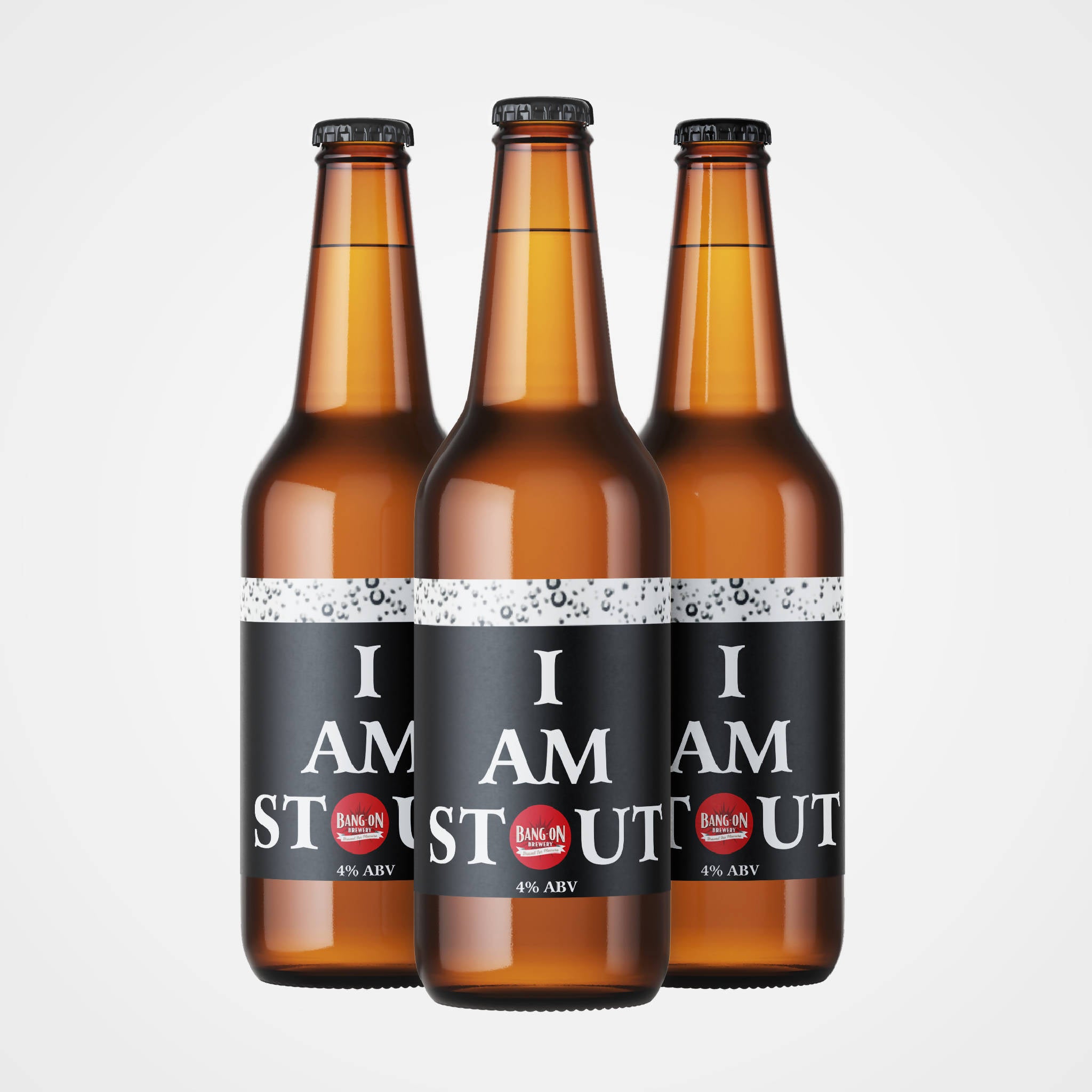 I Am Stout - Craft Stout 4% ABV (500ml) - 6 Pack