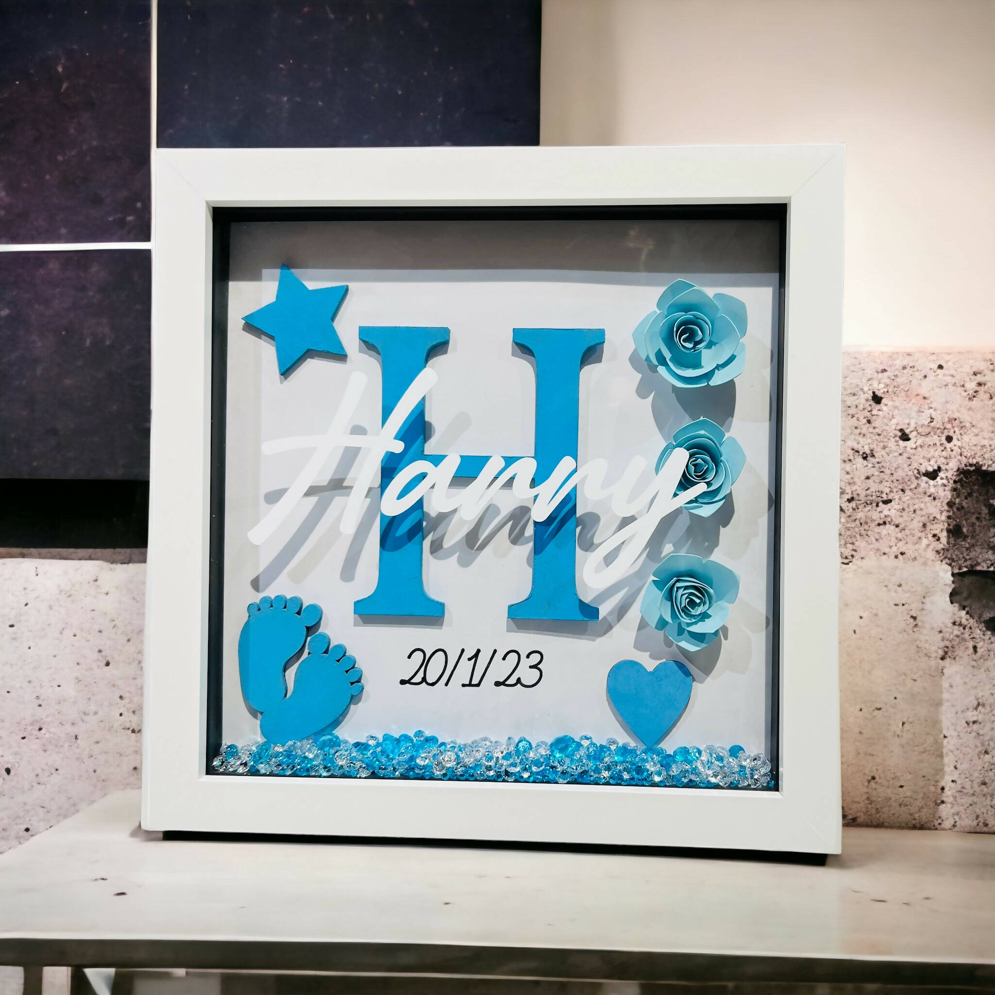 Personalised baby gift, christening gift