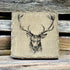 Stag slate coasters, drink coasters, stocking filler,