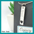 Chwaer Sister Necklace Rectangle