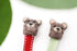 Woolly Brown Bear Bookmark