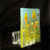 Glass flower meadows: tea light holder