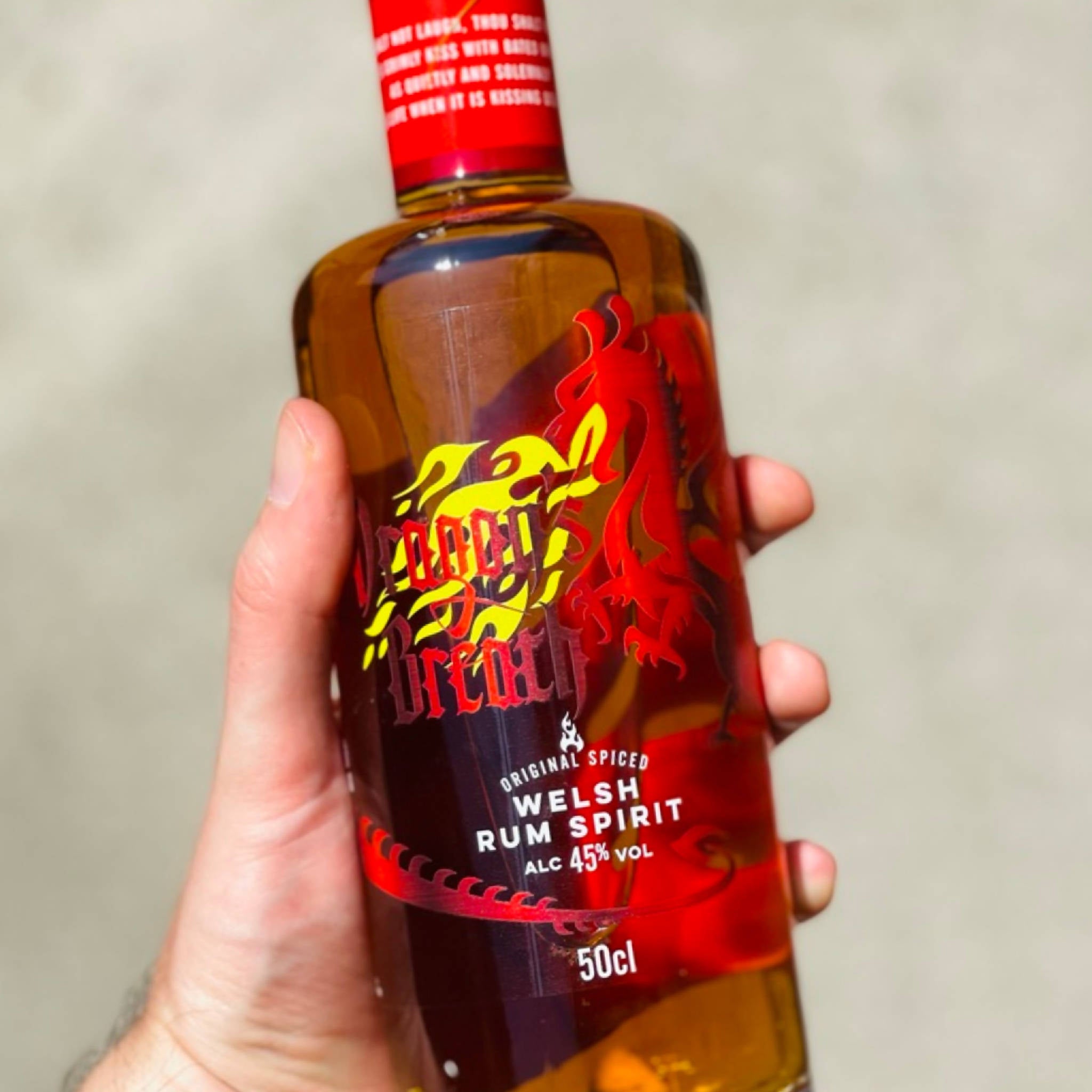 Dragon's Breath Spiced Welsh Rum