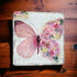 Floral butterfly slate coasters, drink coasters, stocking filler,