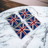 Slate Union Jack, coronation coasters