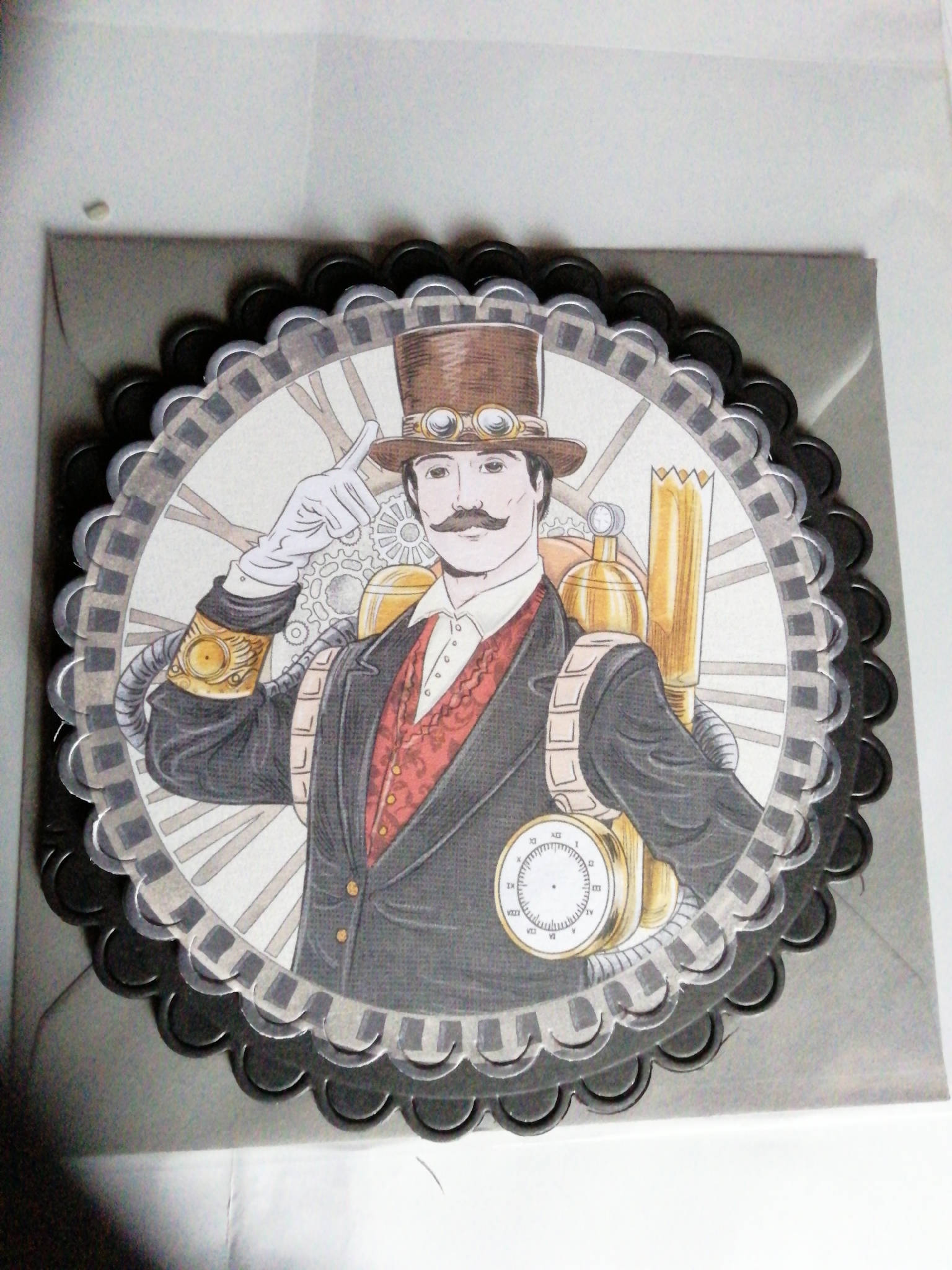 Steampunk card