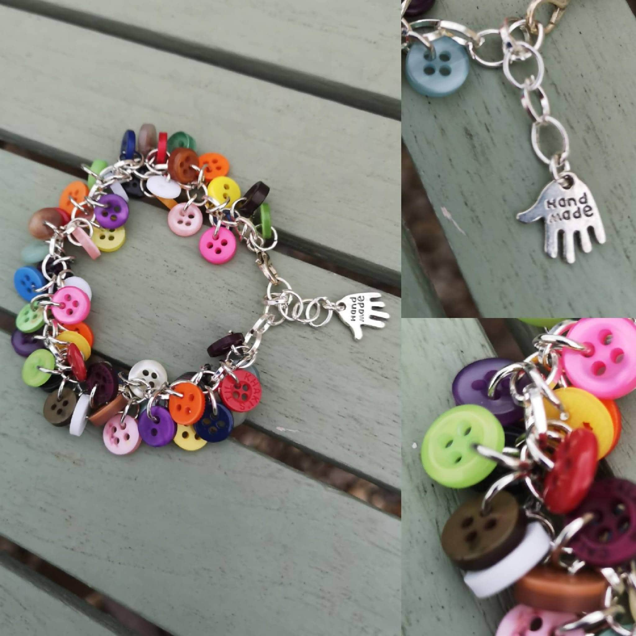 Button Bracelet (Multi Colour Small)