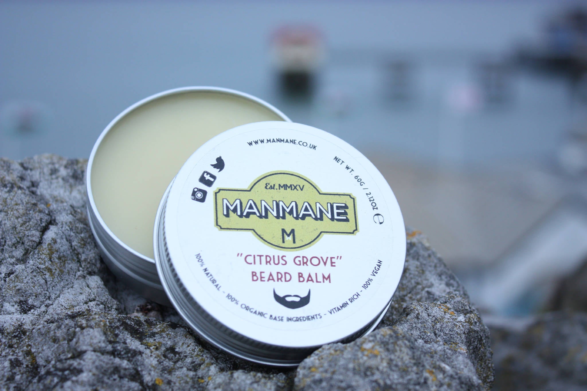 Manmane "Citrus Grove" Beard Balm 60g