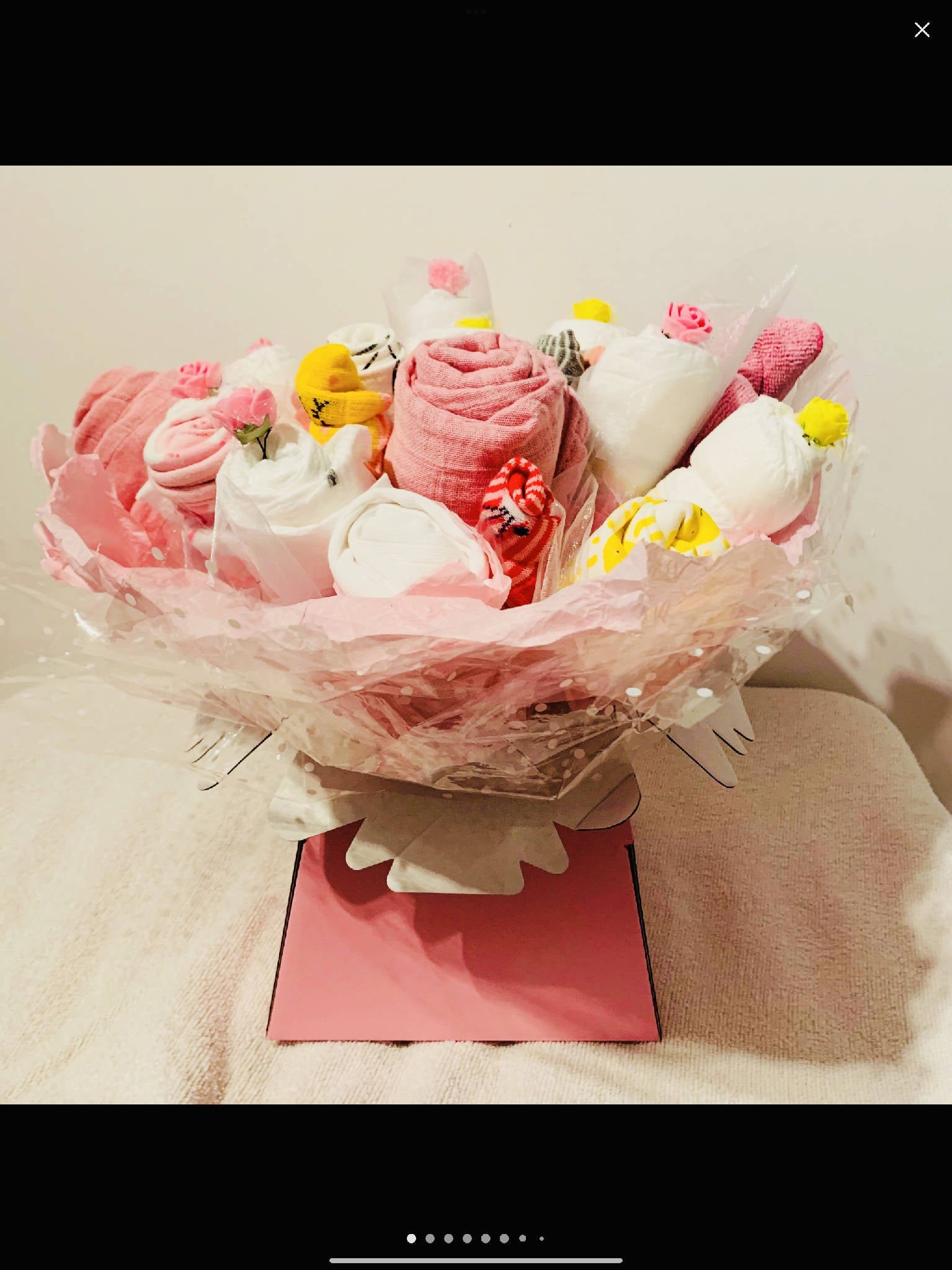 Unisex nappy bouquet