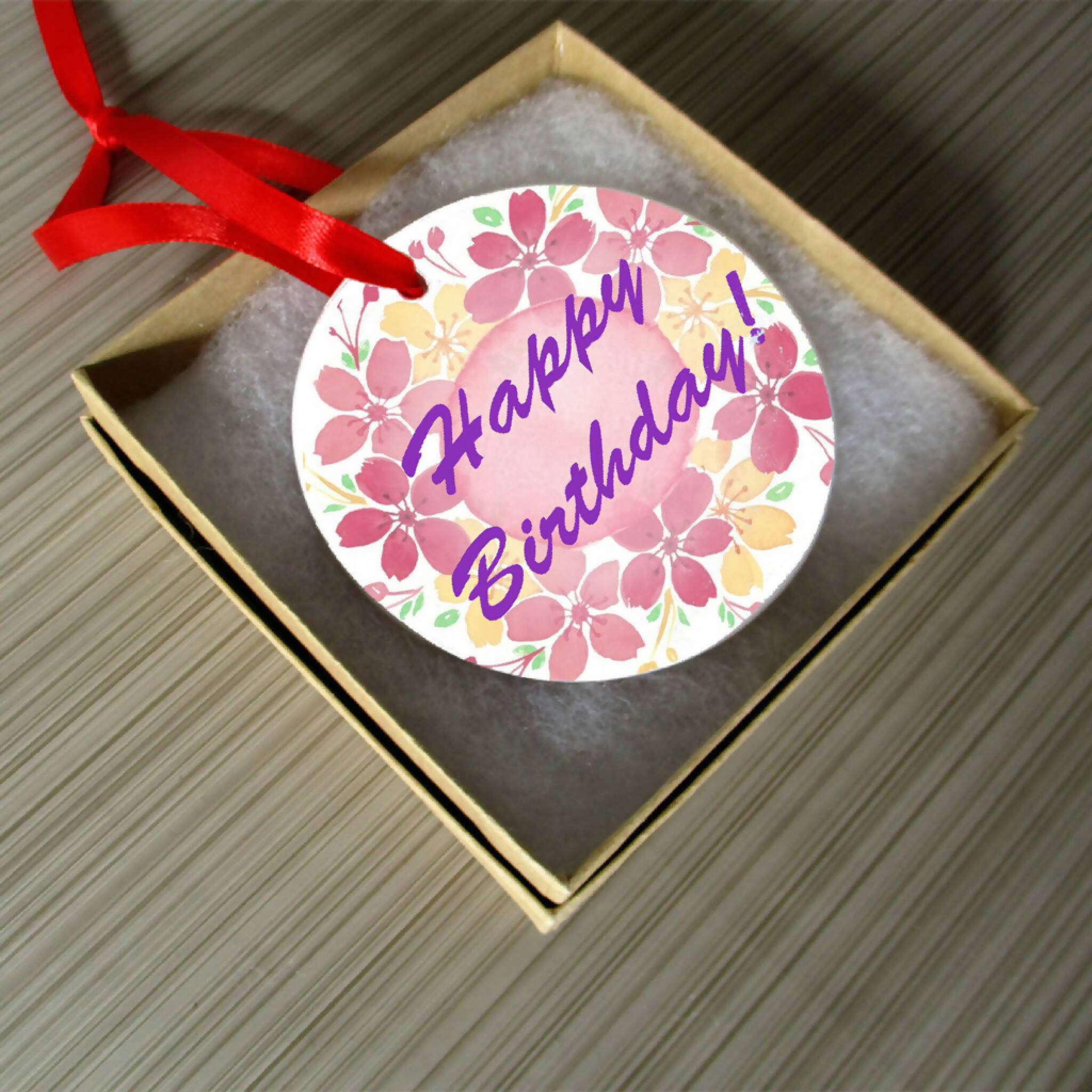 Happy Birthday Ceramic hanging gift