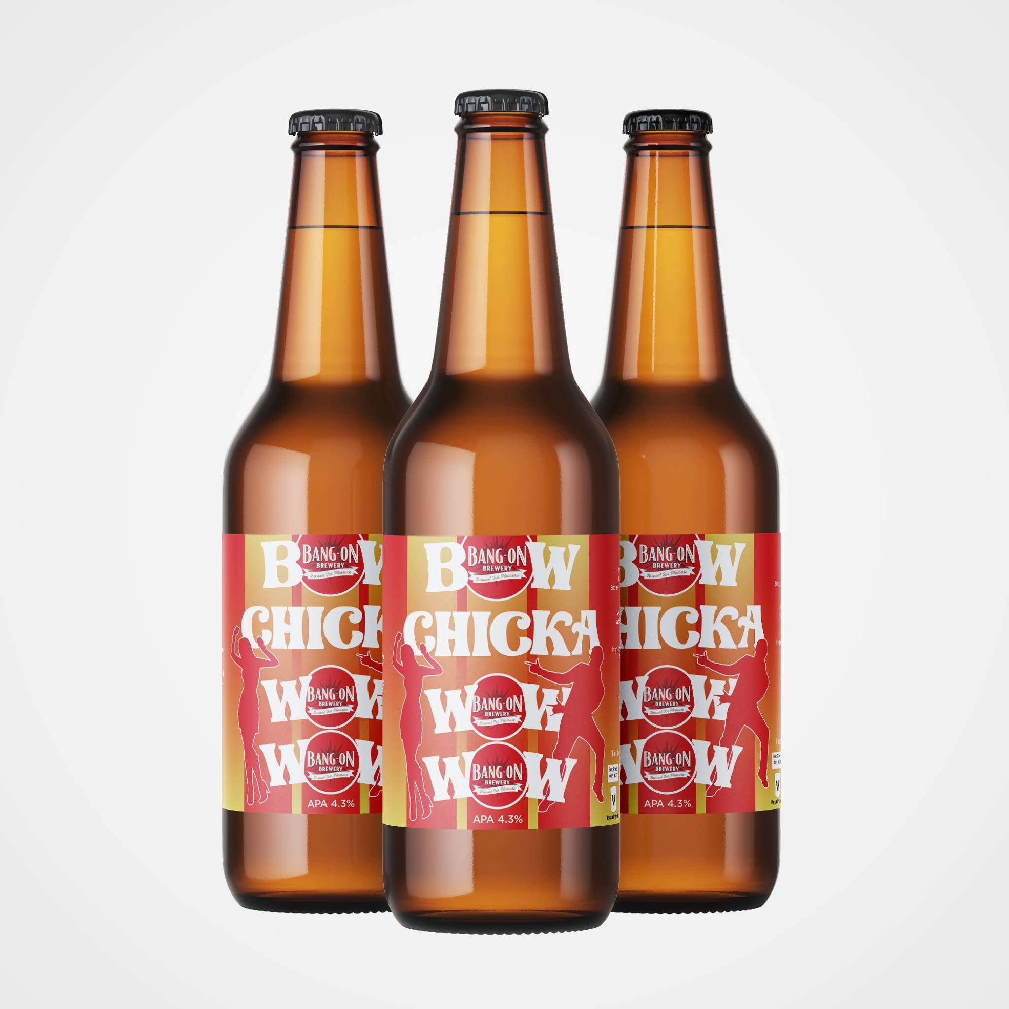 Bow Chicka Wow Wow - American Pale Ale 4.3% ABV (500ml) - 6 Pack