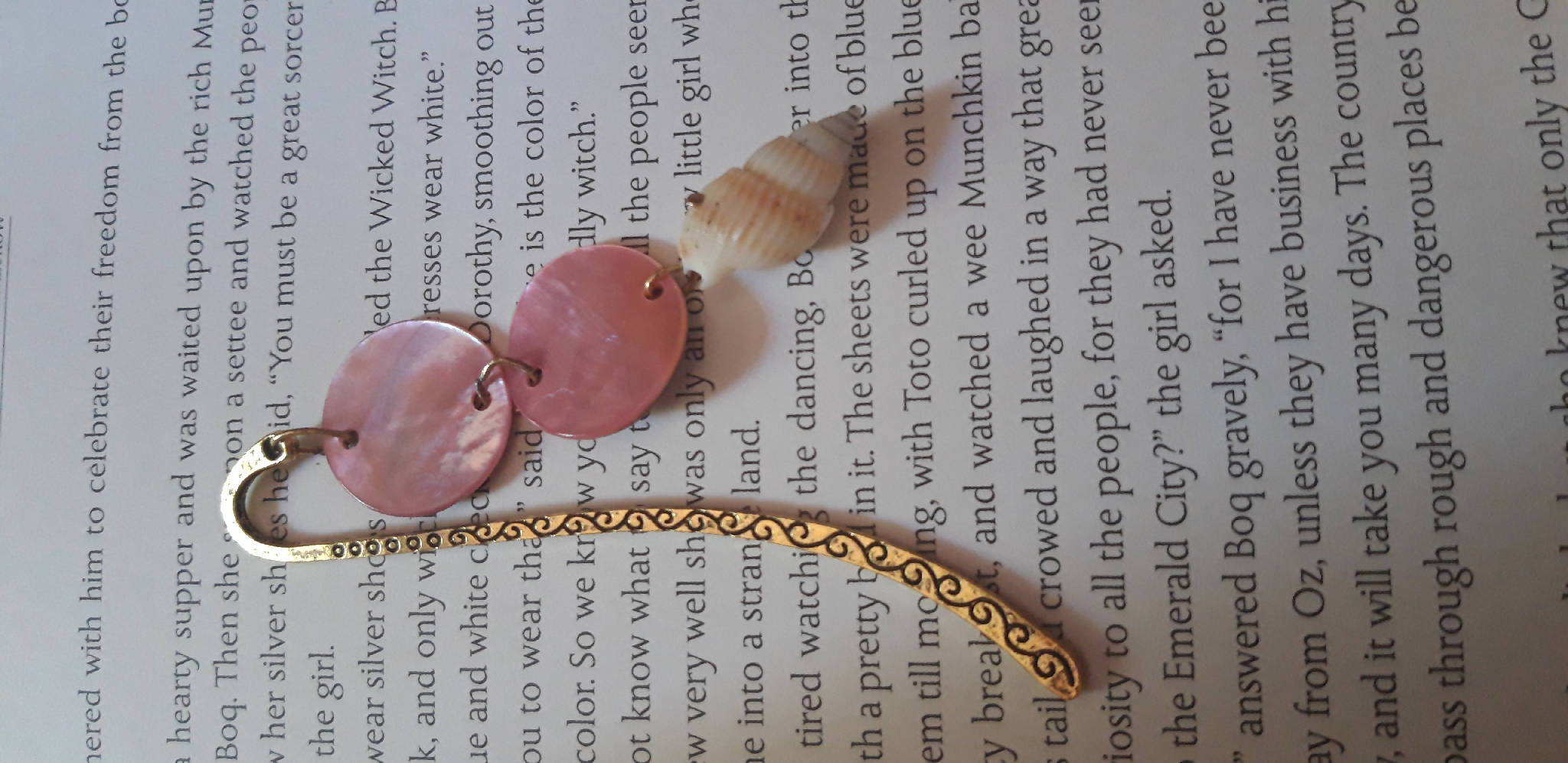 Shell bookmark