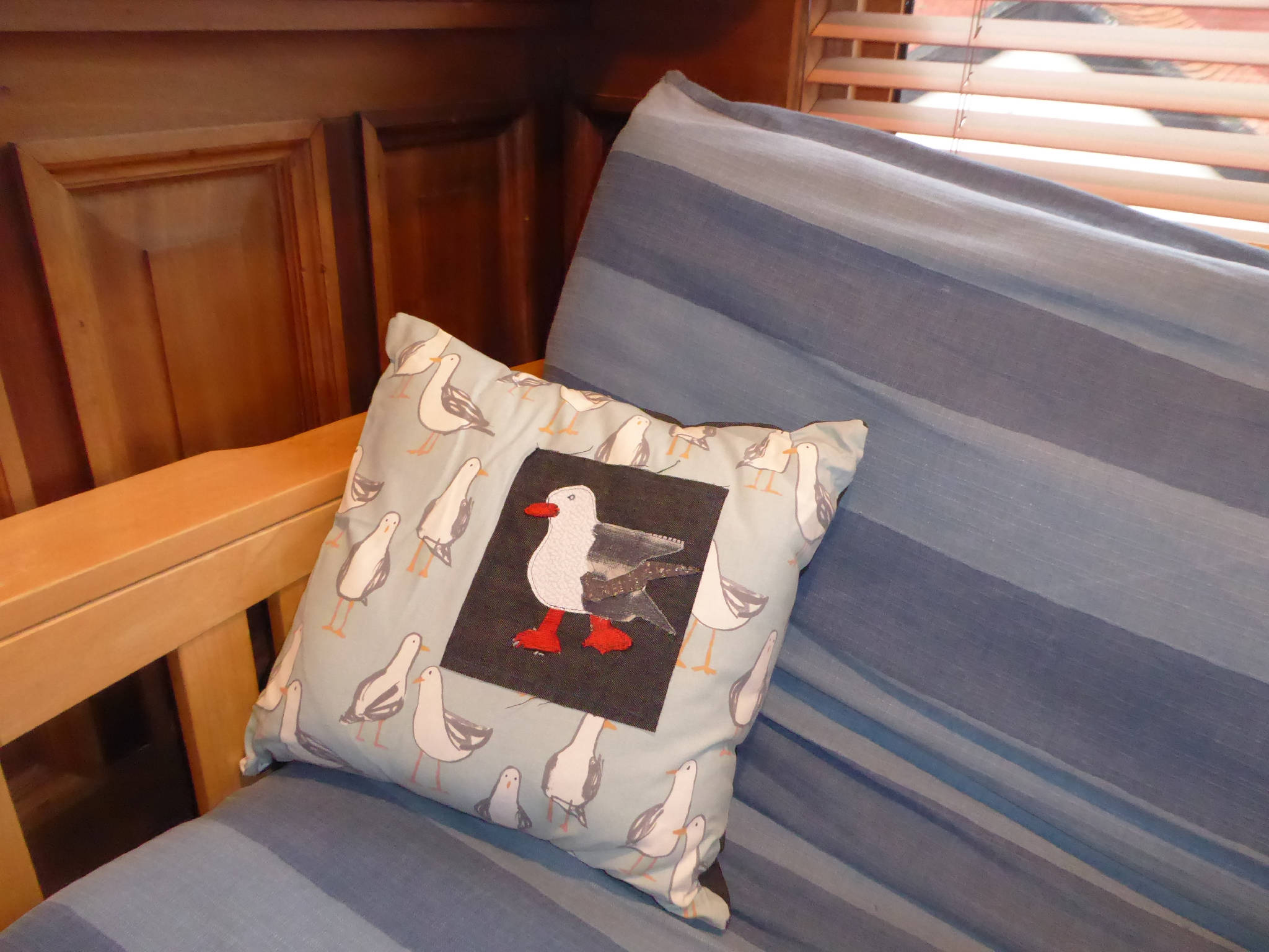 Cedric The Seagull Cushion Cover