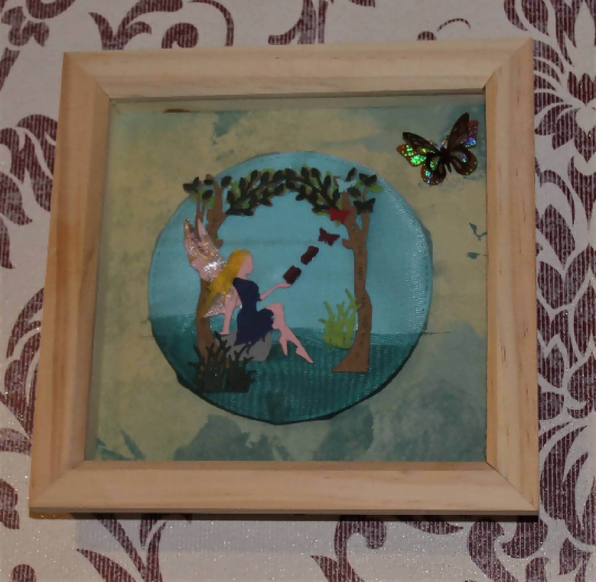 Reading Fairy Frame