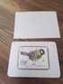 Notelet bird theme, Great tit