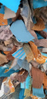 Rag Wreath Heart Shaped Blue Seas and Sand