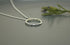 Handmade Recycled Sterling Silver Entwined Circle Pendant