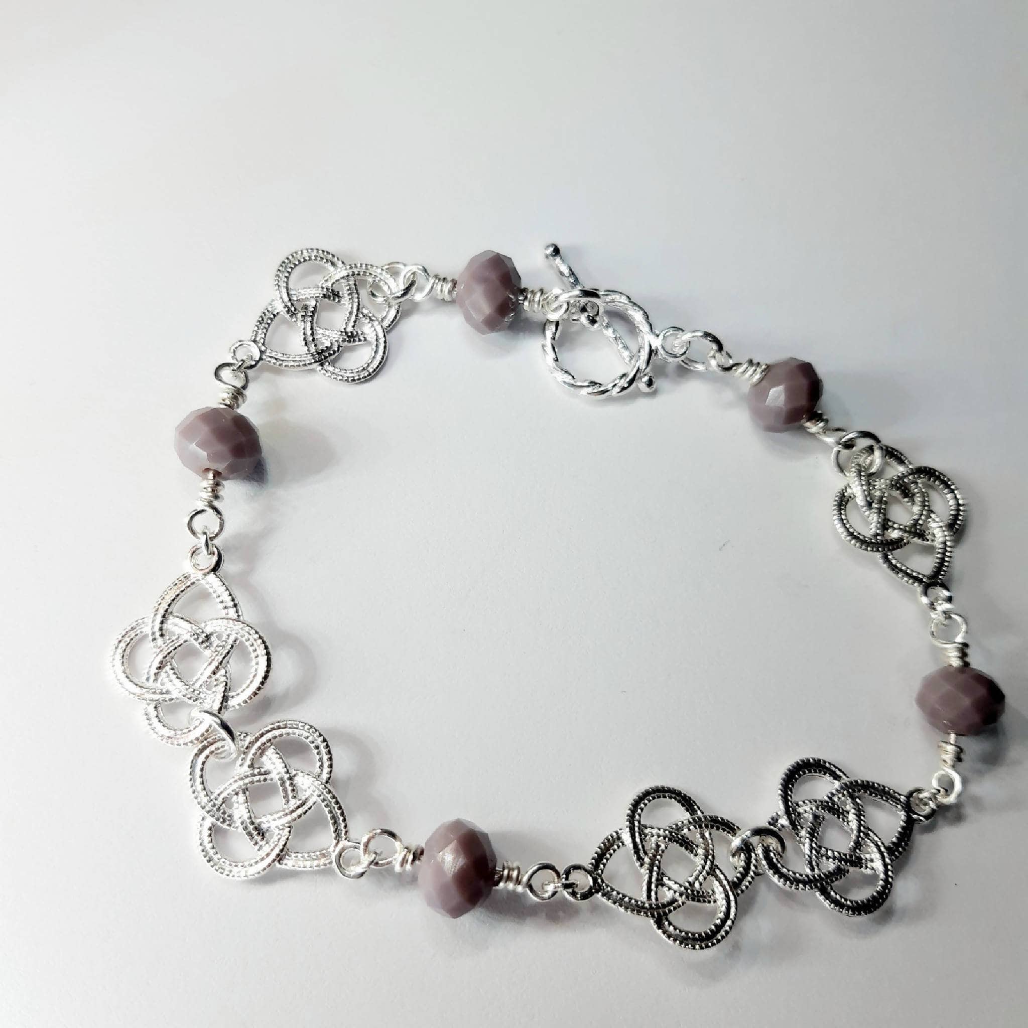 Celtic Knot Bracelet, celtic bracelet, silver jewellery,