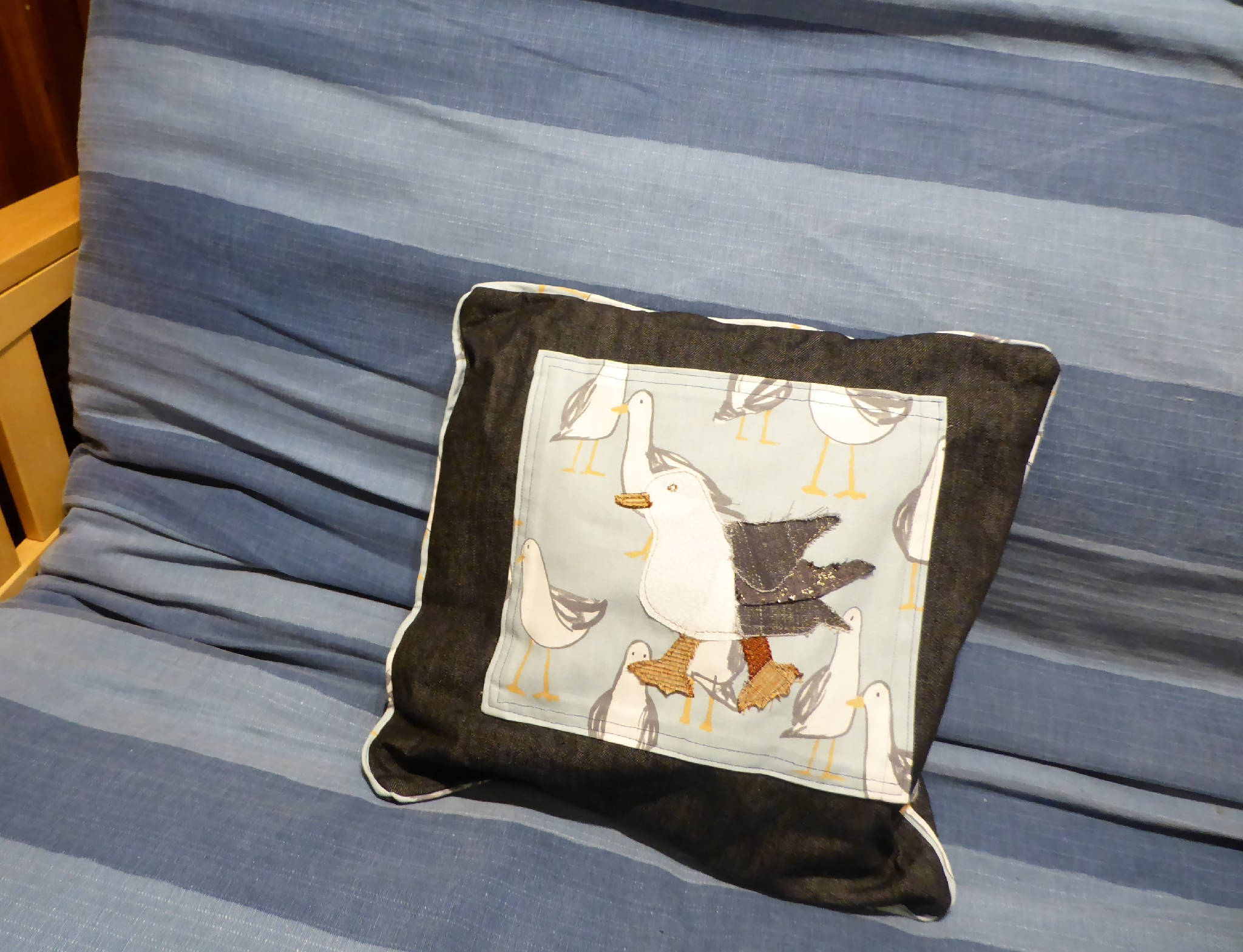 Eric The Seagull Cushion Cover