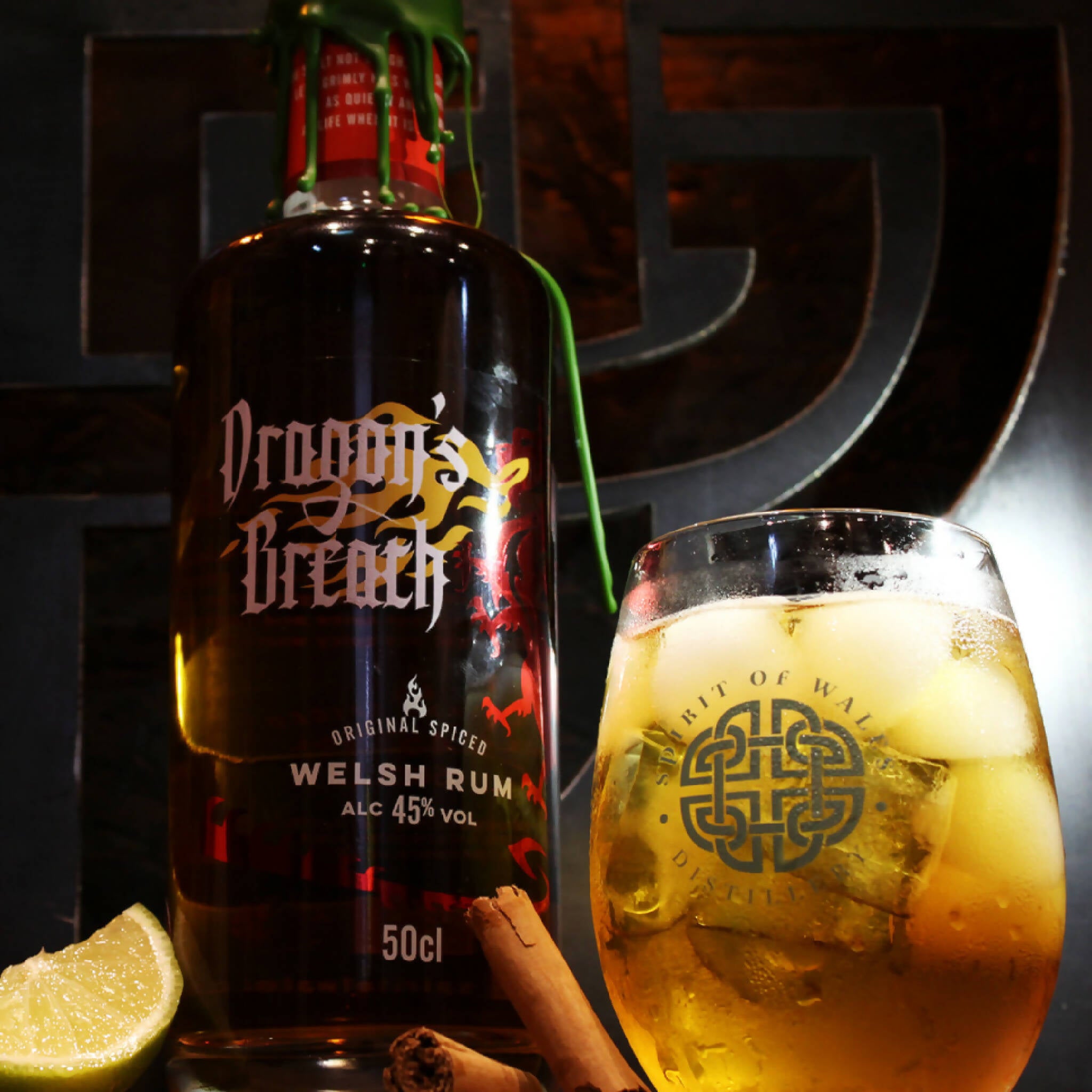 Dragon's Breath Spiced Welsh Rum