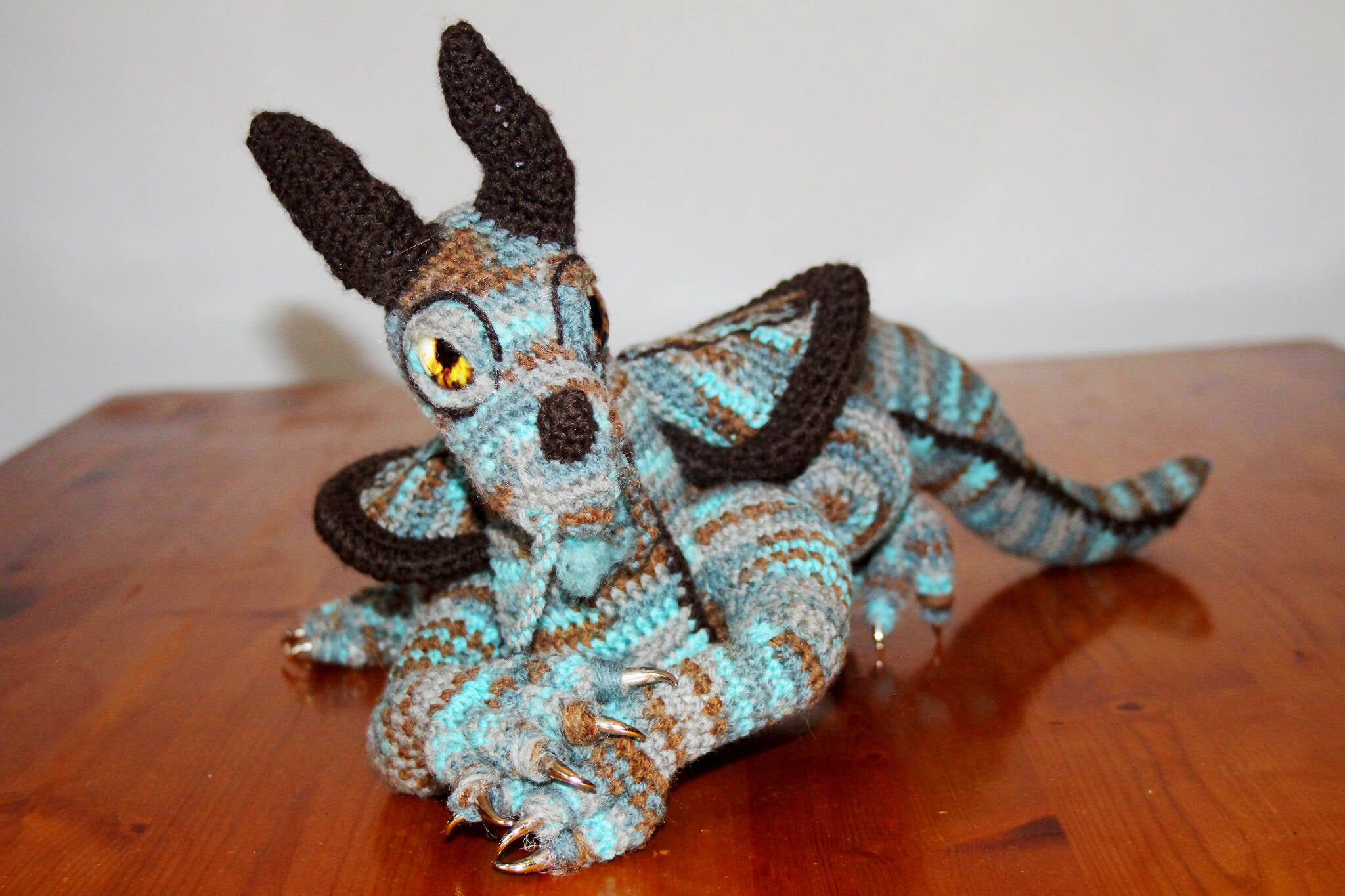 Welsh Dragon Crocheted (902)