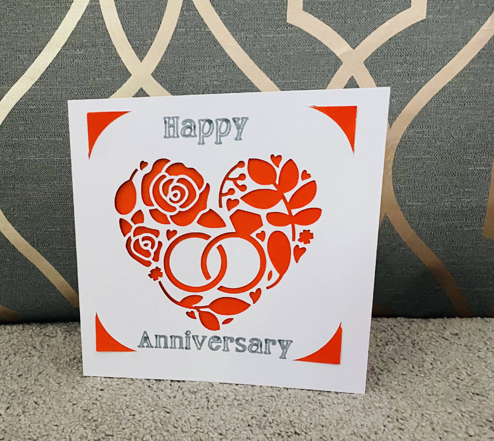 Happy anniversary card