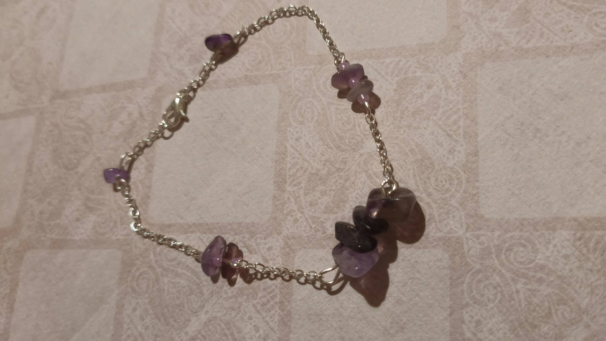 Amethyst bracelet