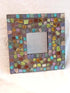 Mosaic mirror foil metalic