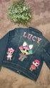 Children’s LOL inspired personalised denim jacket