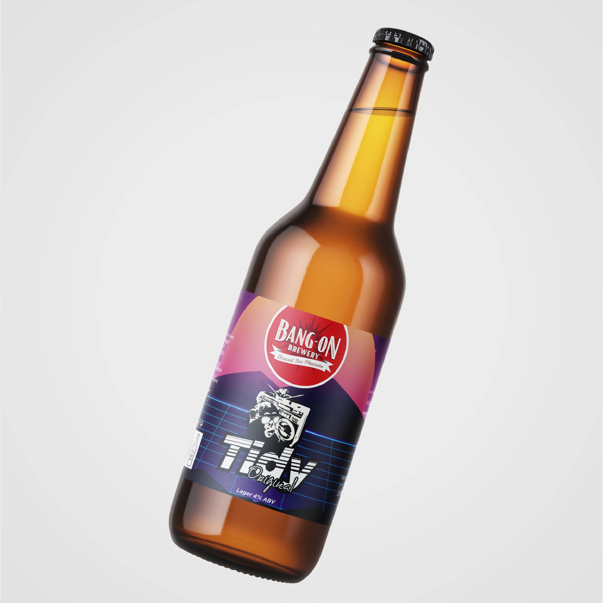 Tidy Original - Craft Lager 4% ABV (500ml) - 6 Pack