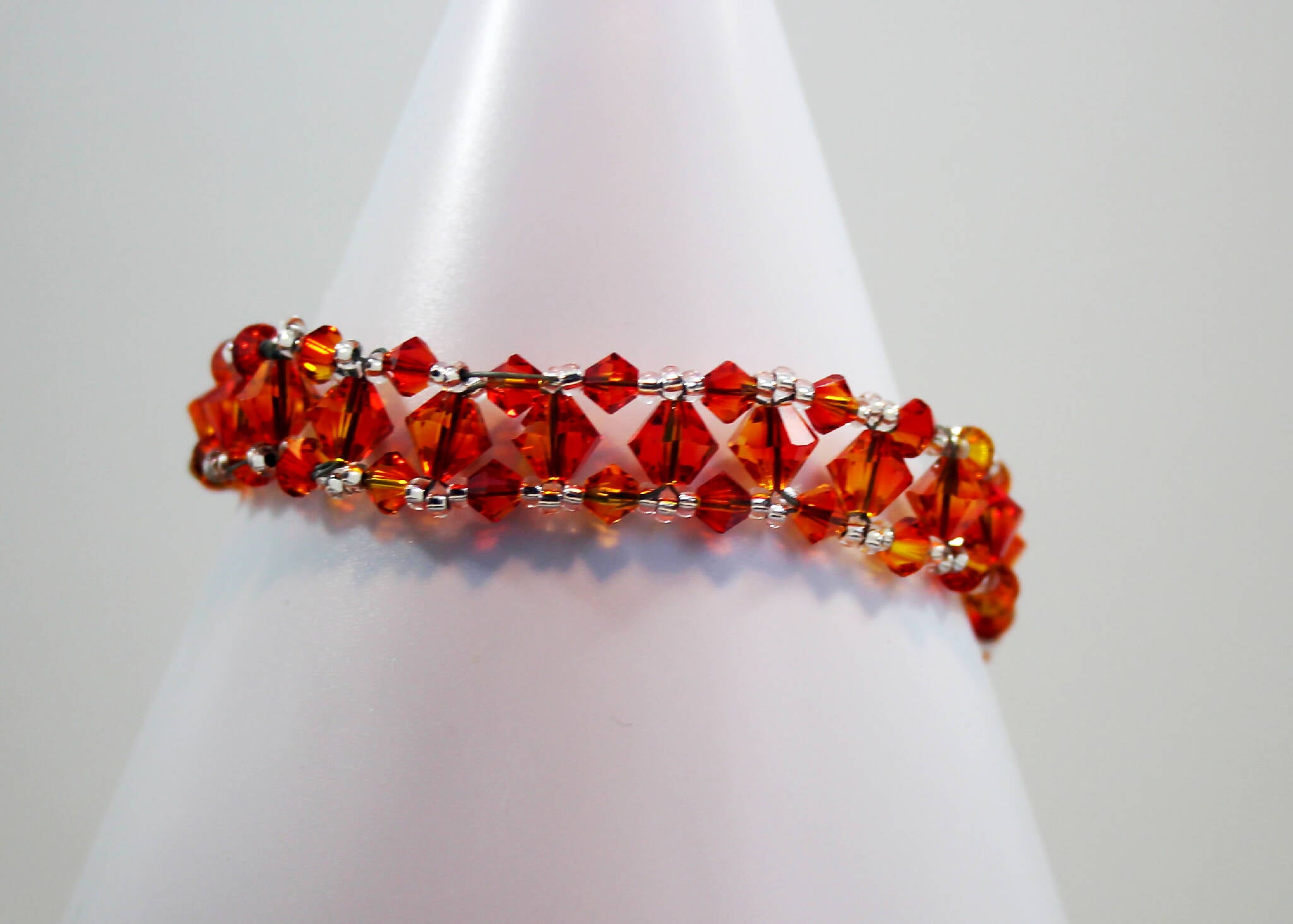 Swarovski Crystal Bracelet in red (306)