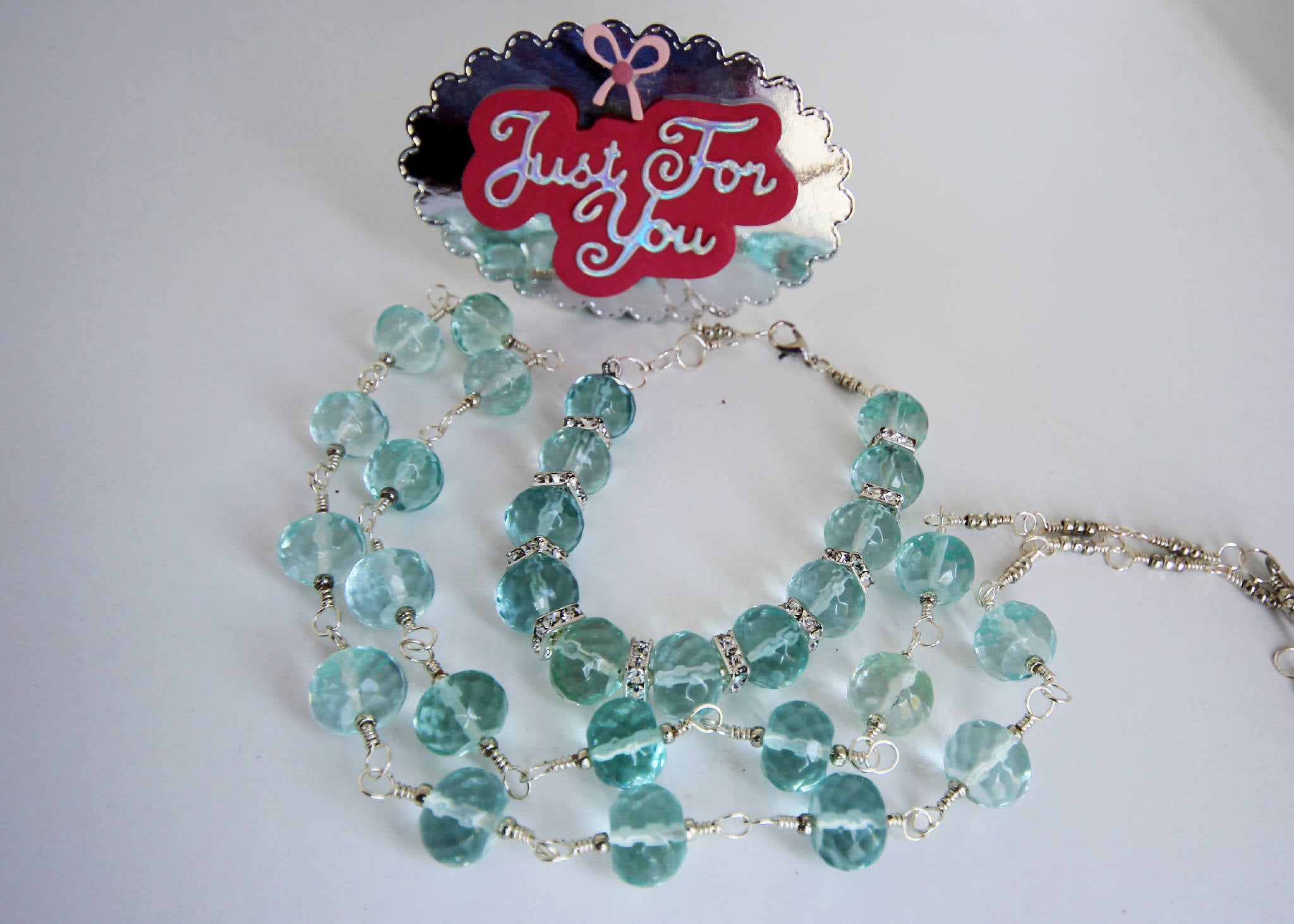 Sea Glass Necklace & Bracelet (231)