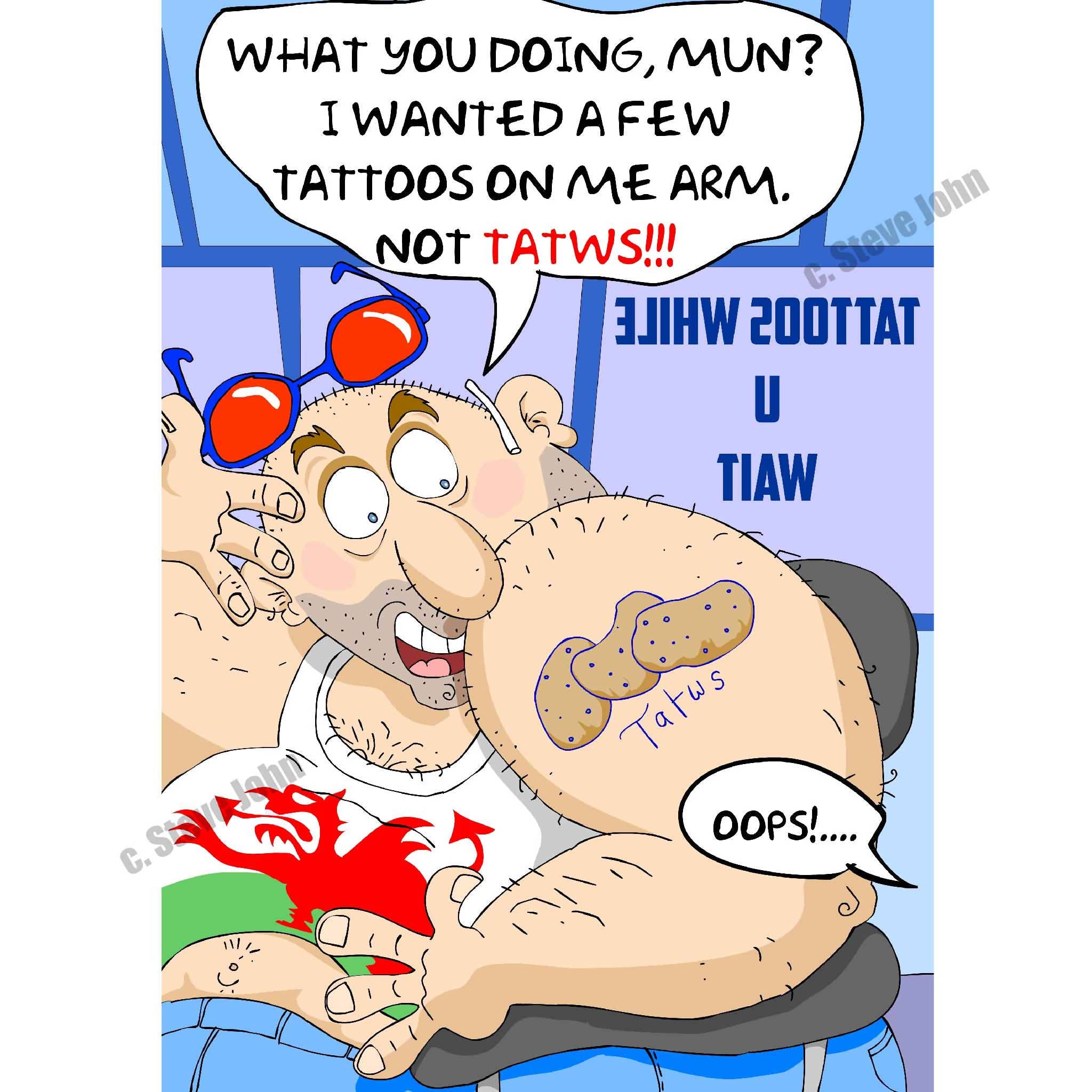 TATWS TATTOO card